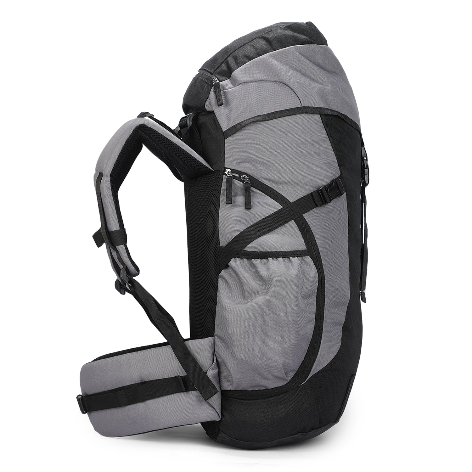 Greenlands CRIA 50L Rucksack Black | Durable Trekking Bag with Multiple Compartments for Adventure Travel