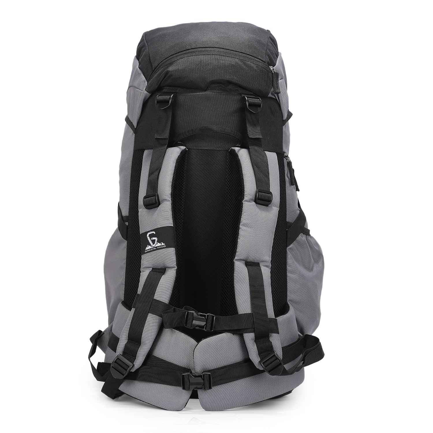 Greenlands CRIA 50L Rucksack Black | Durable Trekking Bag with Multiple Compartments for Adventure Travel