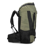 Greenlands CRIA 55L Rucksack Olive | Durable Trekking Bag with Multiple Compartments for Adventure Travel