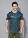 Greenlands T-Shirt HS JACQUARD R Blue/ Black