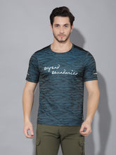 Greenlands T-Shirt HS JACQUARD R Blue/ Black