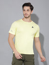 Greenlands T-Shirt HS STRIA R Pastel Yellow