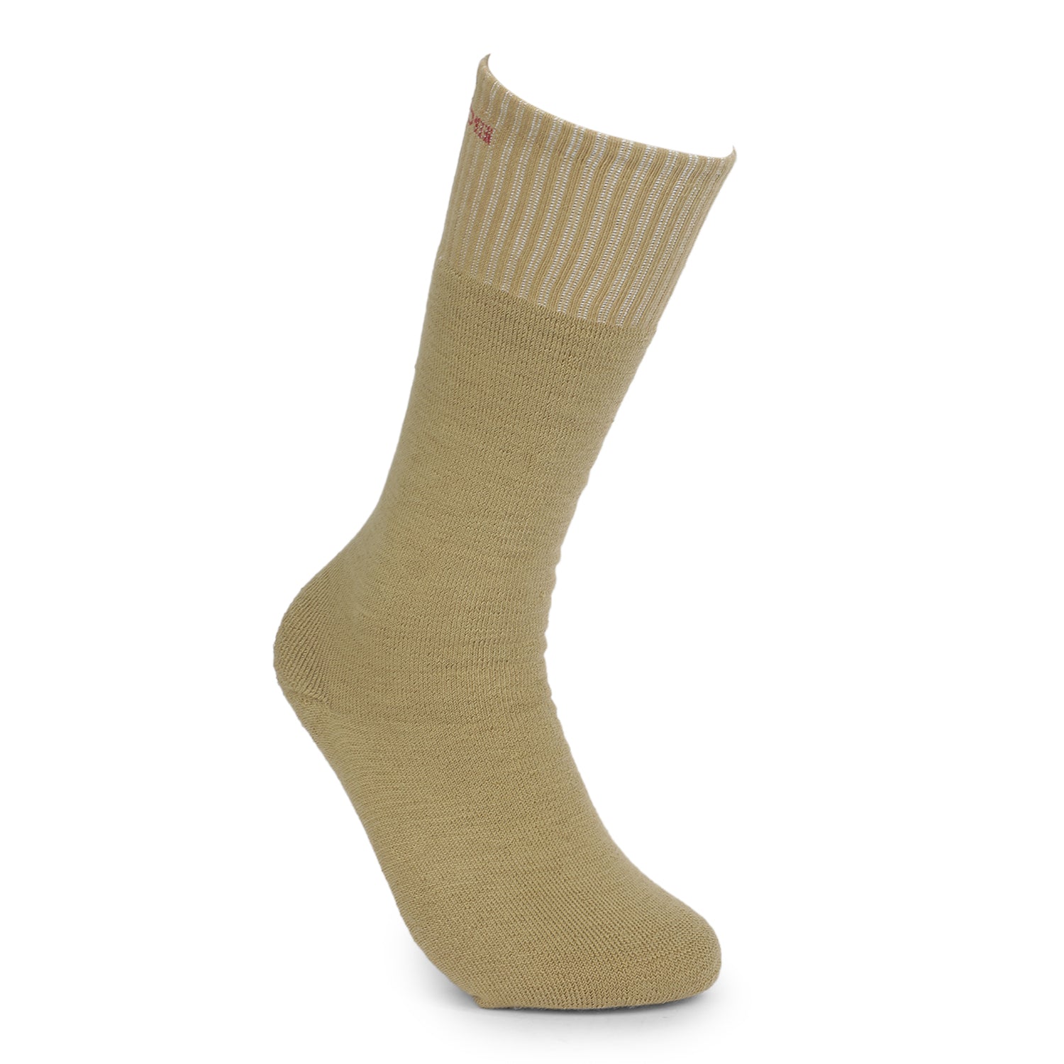 Greenlands Trish Long Socks - Khaki | Full Terry Cushioned, Extended Crew Length | Stay-Up Cuff, Moisture-Wicking | Hiking & Work Socks