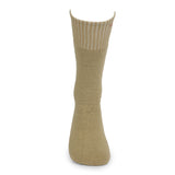 Greenlands Trish Long Socks - Khaki | Full Terry Cushioned, Extended Crew Length | Stay-Up Cuff, Moisture-Wicking | Hiking & Work Socks