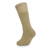 Greenlands Trish Long Socks - Khaki | Full Terry Cushioned, Extended Crew Length | Stay-Up Cuff, Moisture-Wicking | Hiking & Work Socks