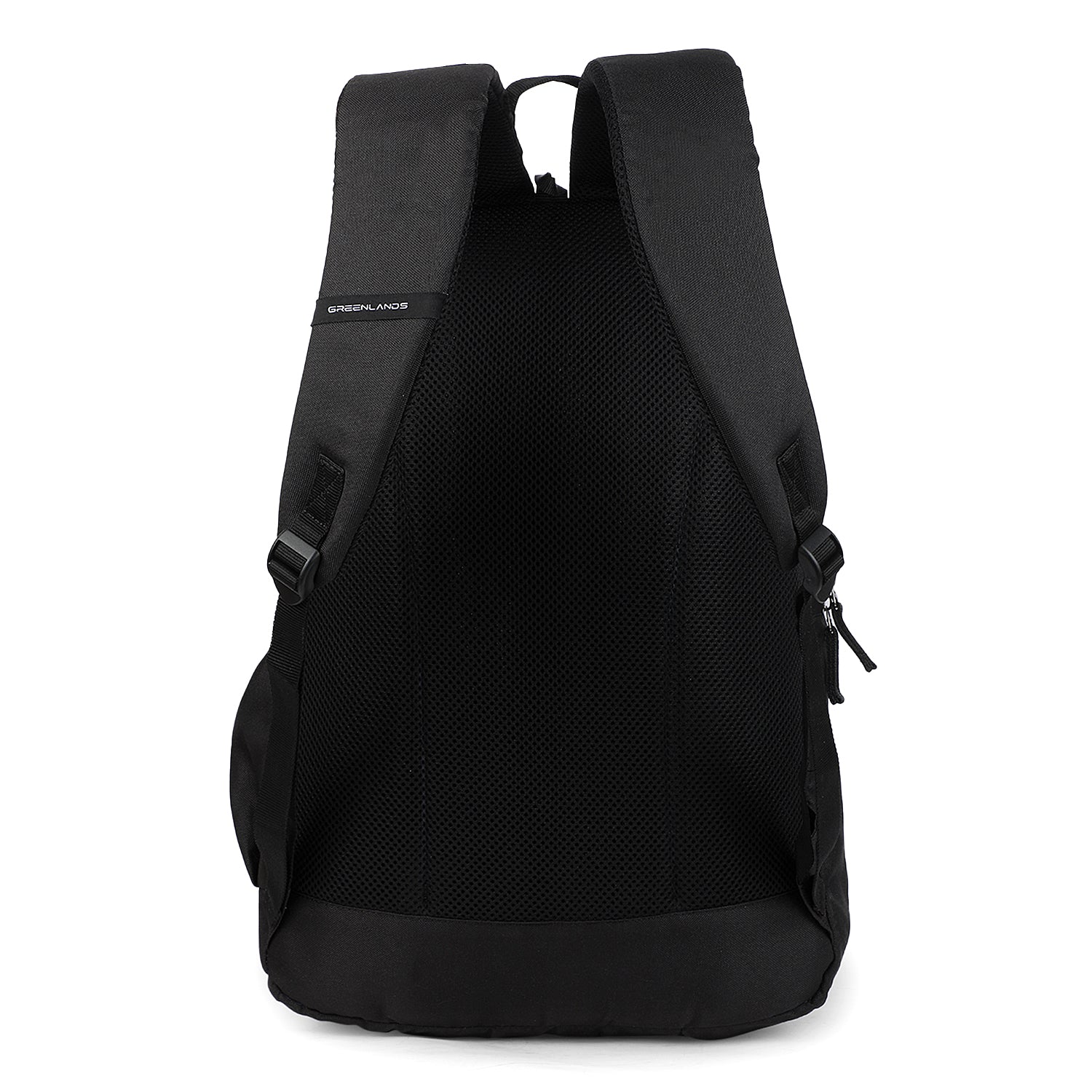Greenlands Stria Backpack | Heavy-Duty 450D, Ergonomic Padded Straps, Mesh Ventilation | 2+1 Compartments, Bottle Pocket | Daily & Sports Bag