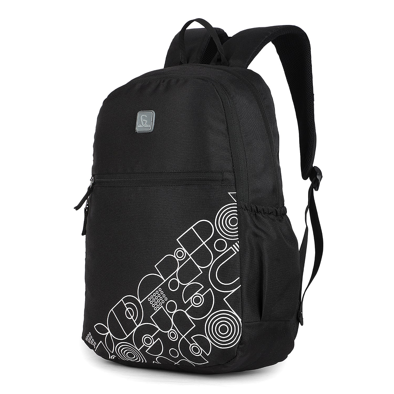 Greenlands Stria Backpack | Heavy-Duty 450D, Ergonomic Padded Straps, Mesh Ventilation | 2+1 Compartments, Bottle Pocket | Daily & Sports Bag