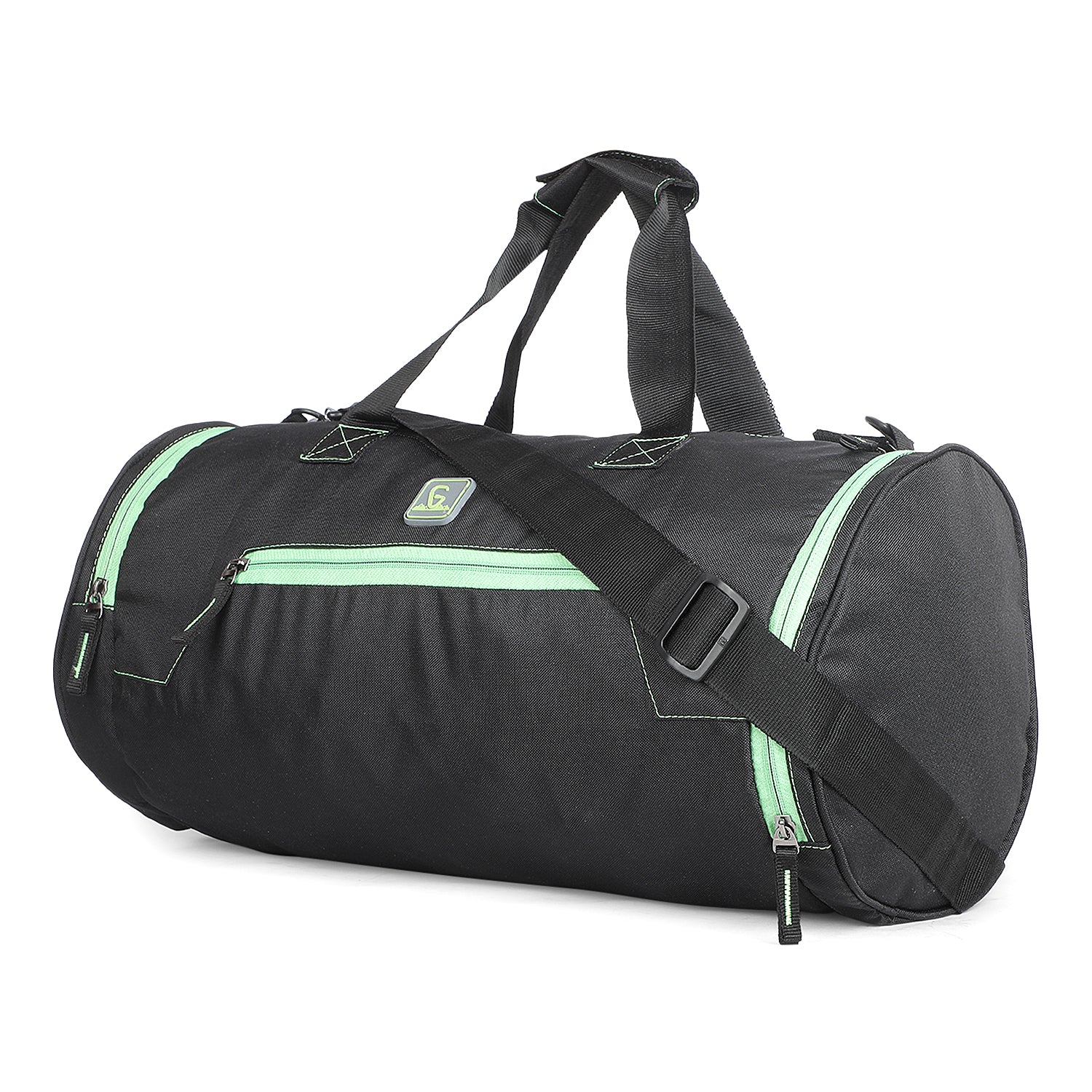 Greenlands Ascent Gym Bag | 450D Water-Repellent Duffel with Shoe Compartment & Padded Strap