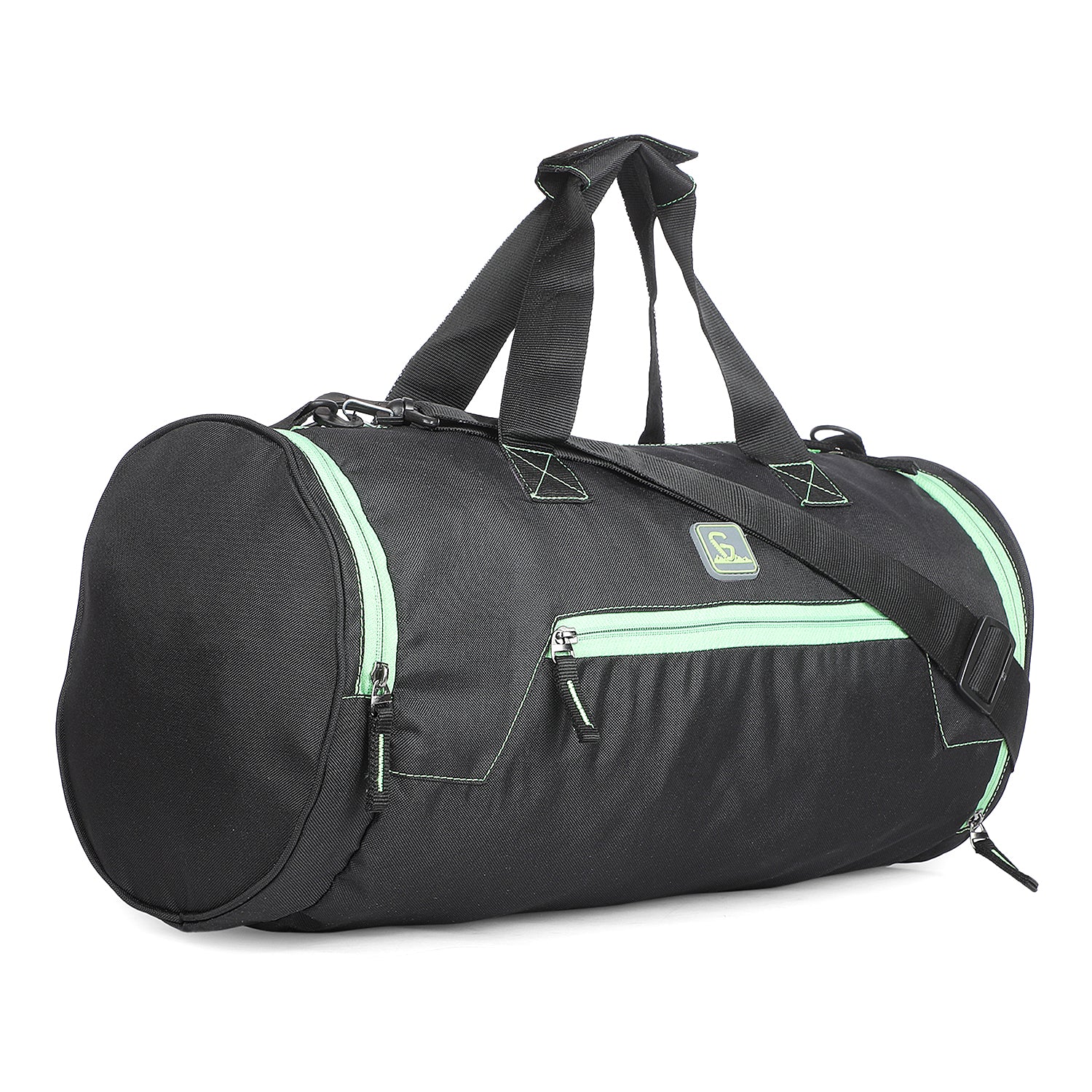 Greenlands Ascent Gym Bag | 450D Water-Repellent Duffel with Shoe Compartment & Padded Strap