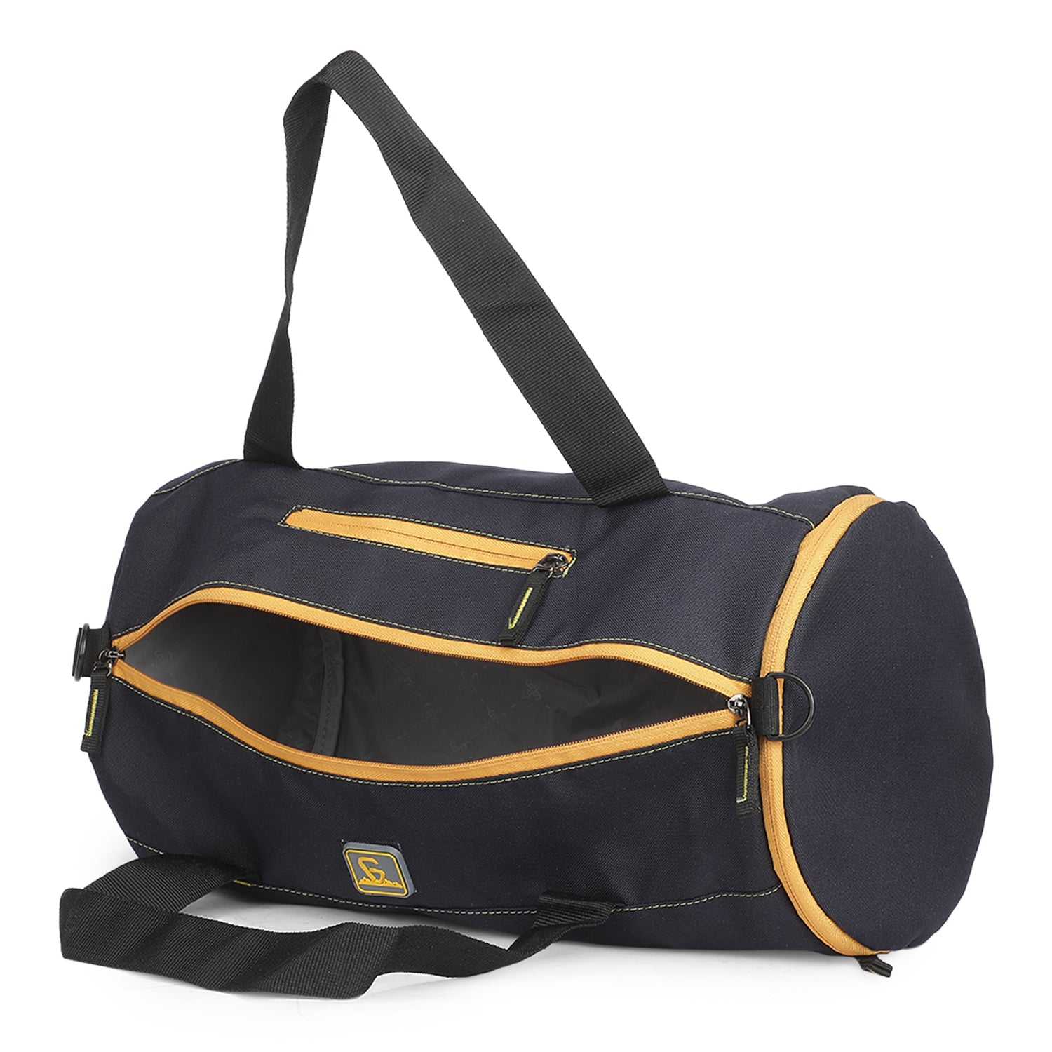 Greenlands Medor Barrel Gym Bag | 450D Heavy-Duty Duffel with Dual Handles & D-Ring Strap Attachment