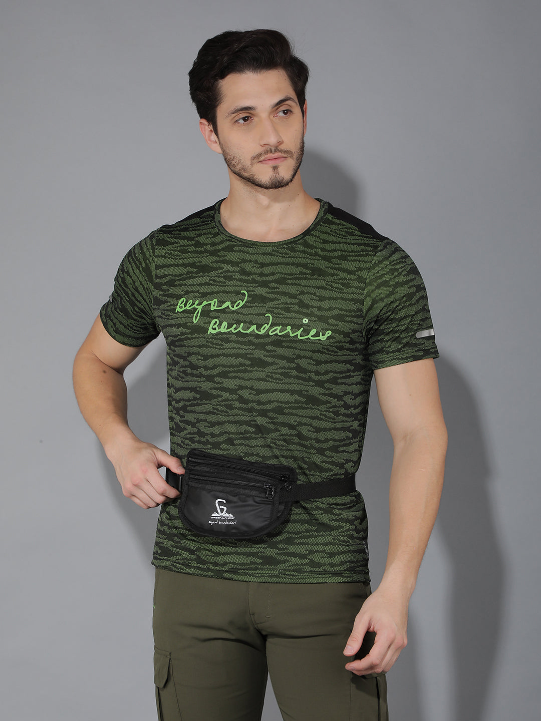 Greenlands Travel Waistpouch Black