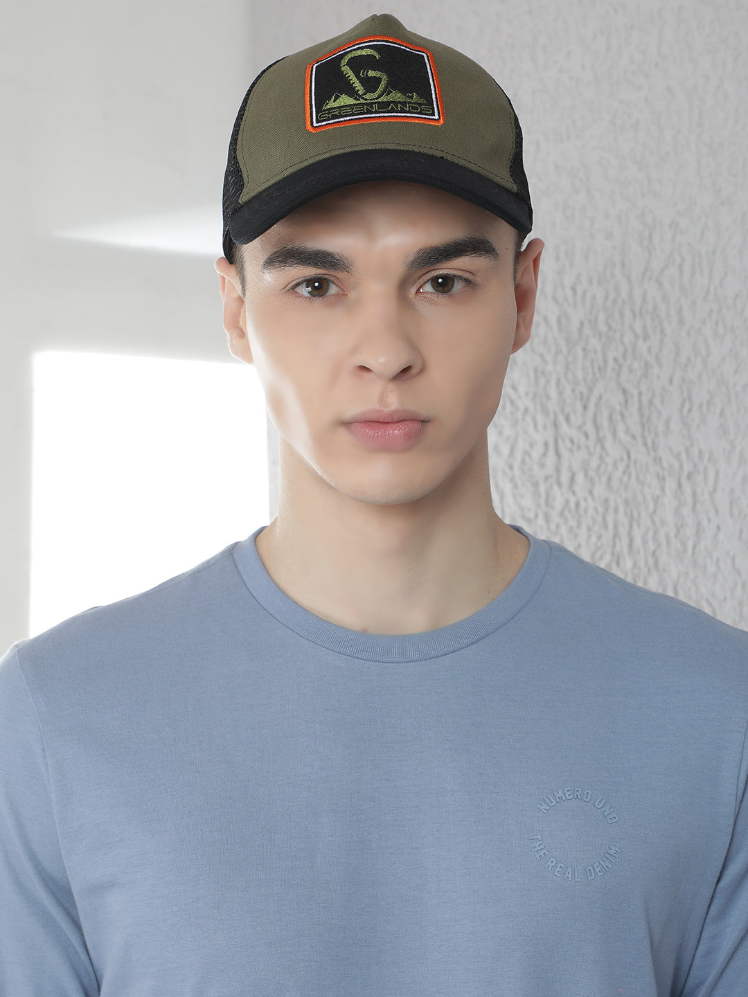 Greenlands Shield Cap | Premium Trucker Hat | Breathable Mesh, Embroidered Logo, Snapback | Outdoor & Travel Cap