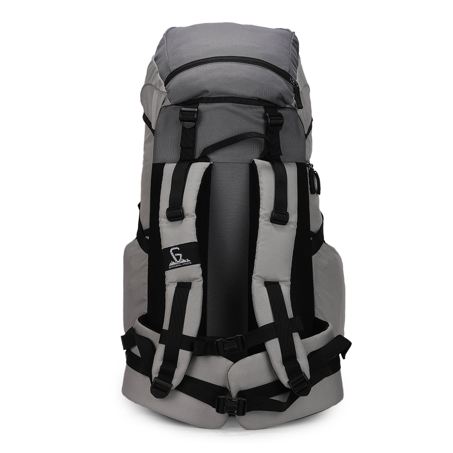Greenlands CRIA 50L Rucksack Grey | Durable Trekking Bag with Multiple Compartments for Adventure Travel