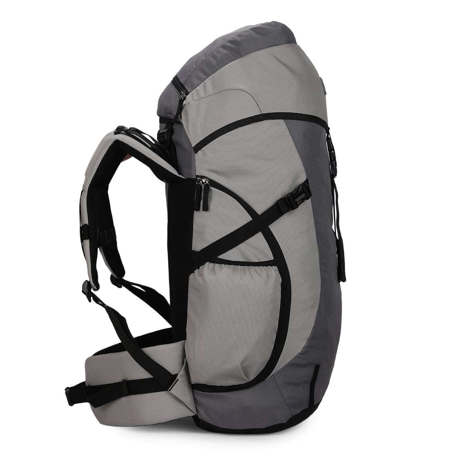 Greenlands CRIA 50L Rucksack Grey | Durable Trekking Bag with Multiple Compartments for Adventure Travel