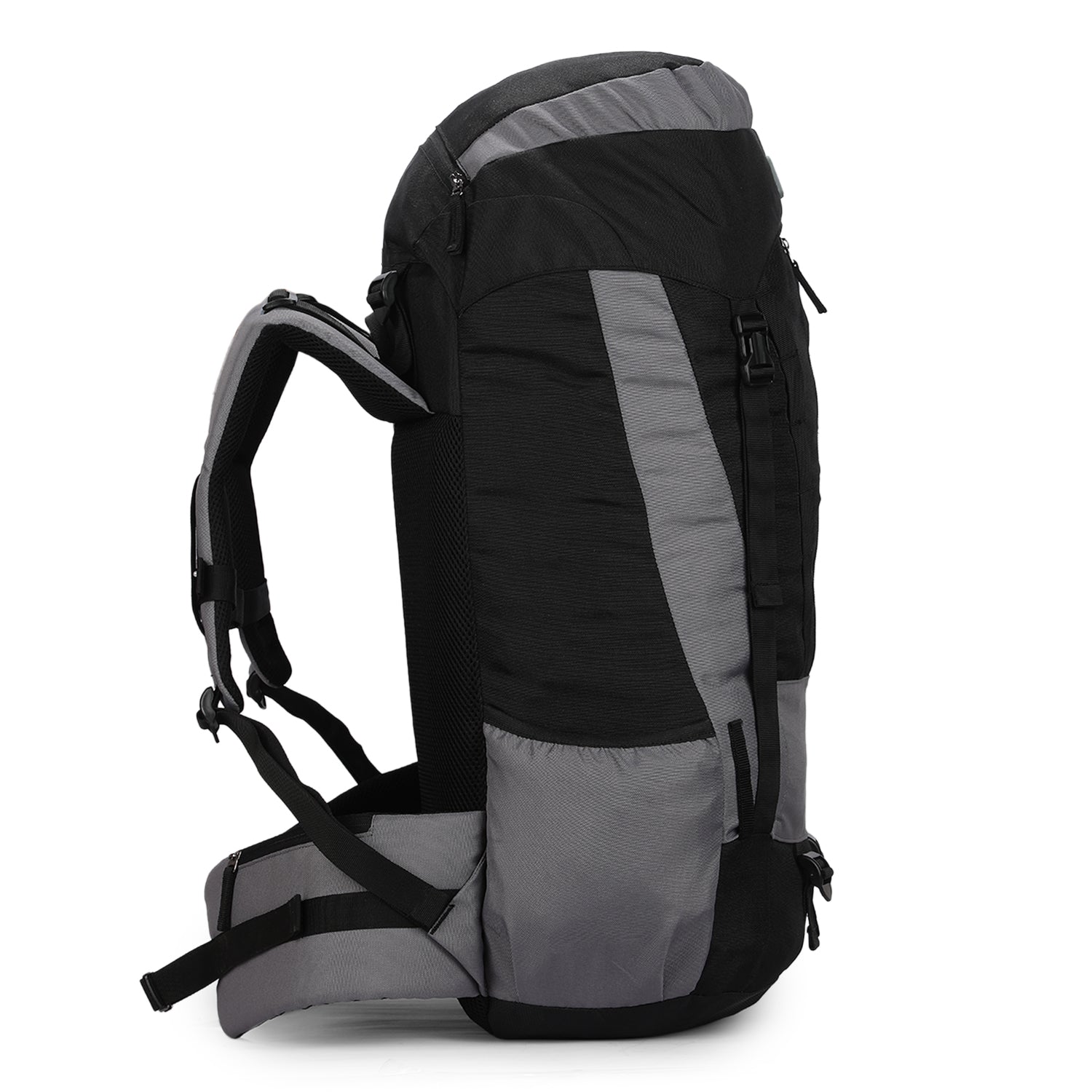 Greenlands CRIA 55L Rucksack Black | Durable Trekking Bag with Multiple Compartments for Adventure Travel