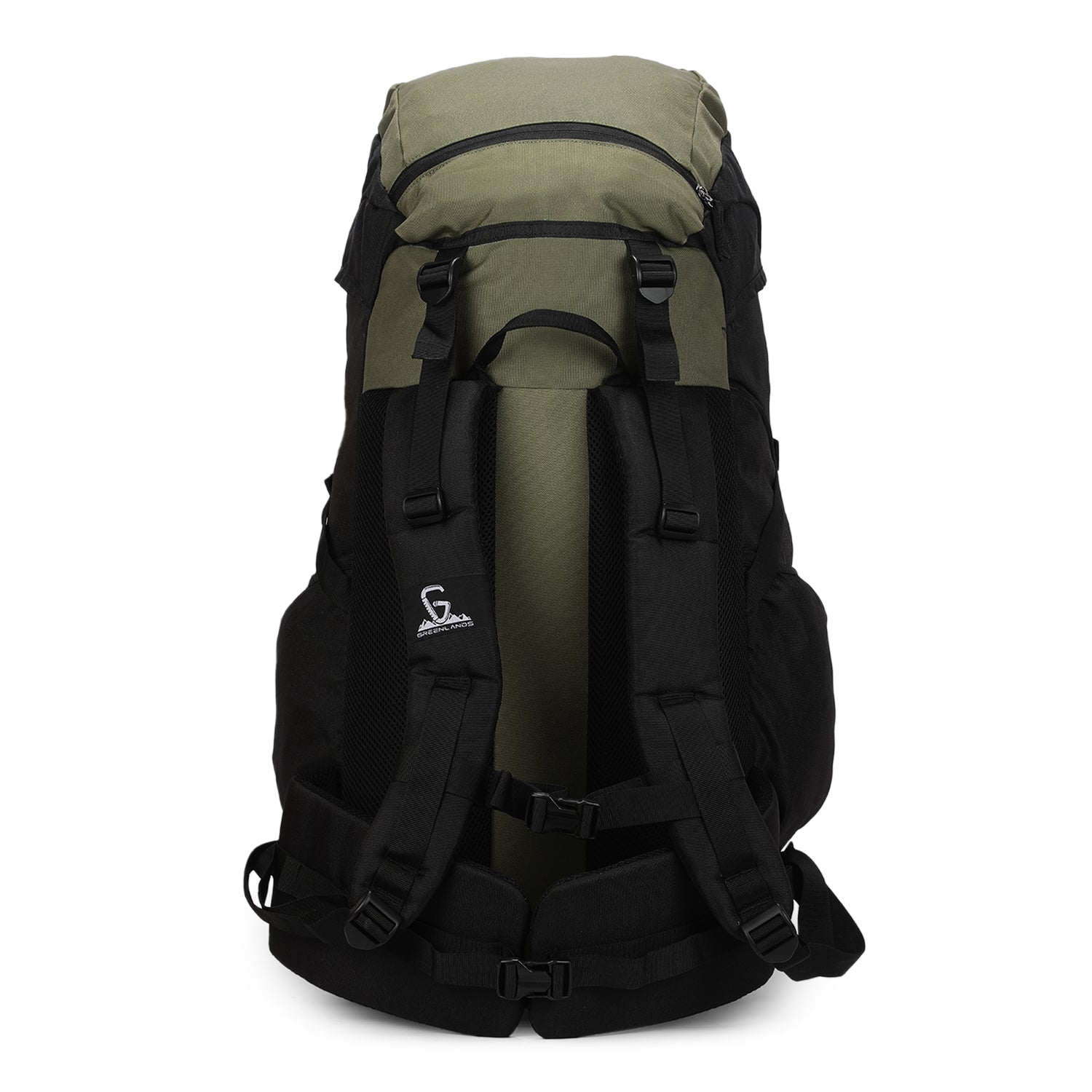 Greenlands CRIA 50L Rucksack Olive | Durable Trekking Bag with Multiple Compartments for Adventure Travel