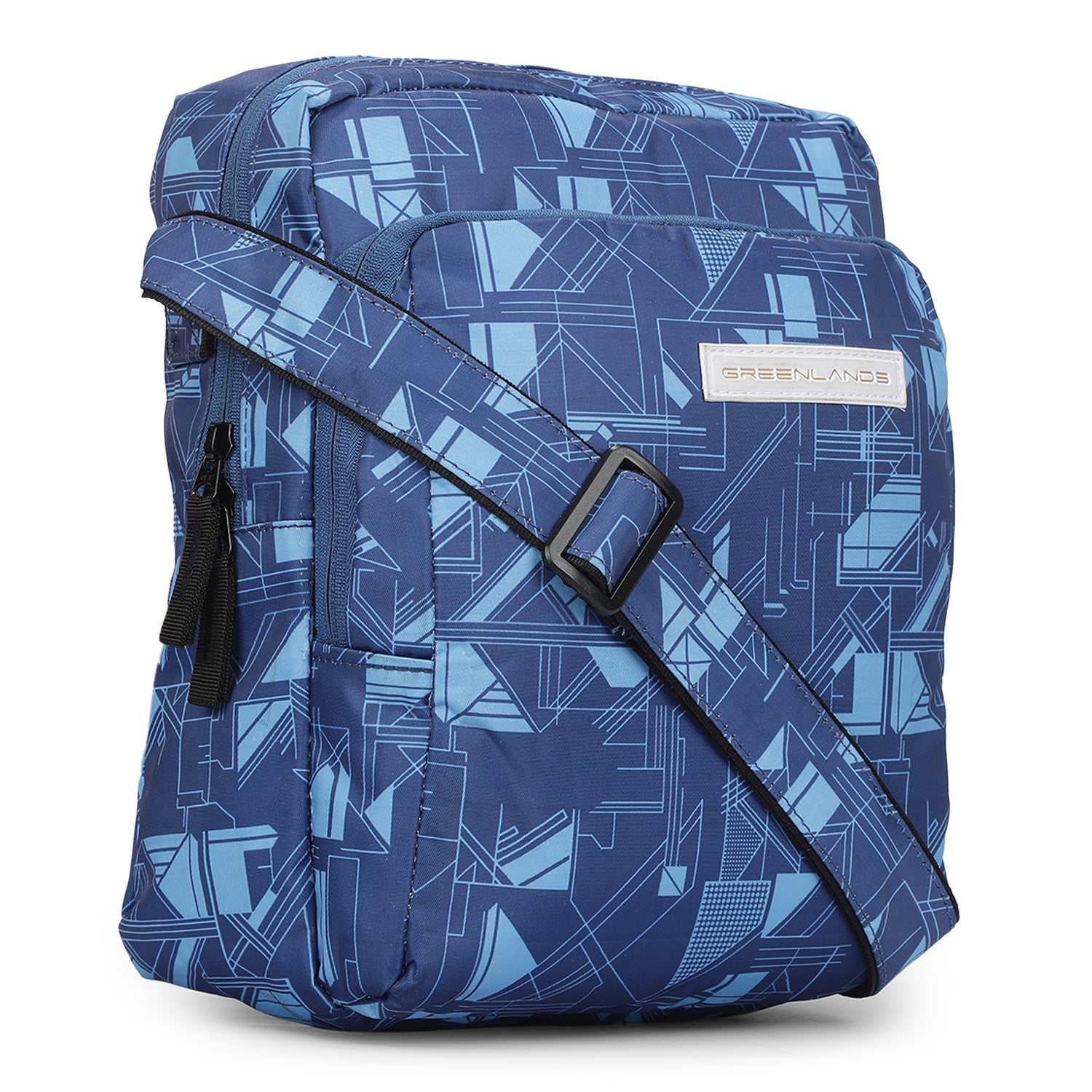 Greenlands CB Aztec 7Ltr Crossbody Unisex Sling Bag for Travel, Shopping, Outdoor and Everyday Use