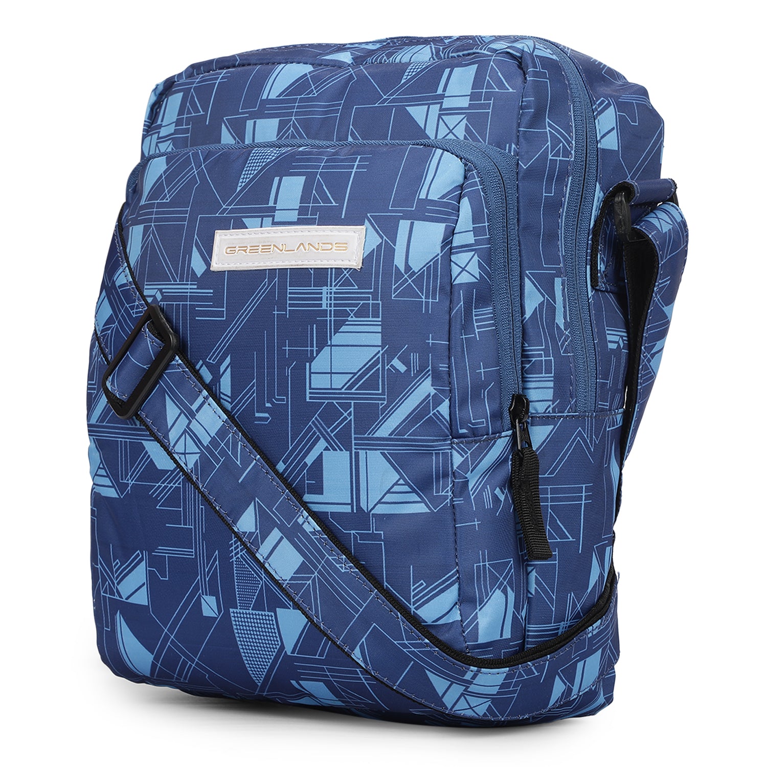 Greenlands CB Aztec 7Ltr Crossbody Unisex Sling Bag for Travel, Shopping, Outdoor and Everyday Use