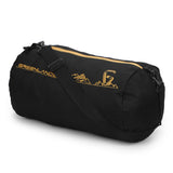 Greenlands Barrel Gym Bag with Detachable Sling Strap | Water-Resistant Duffel | Black