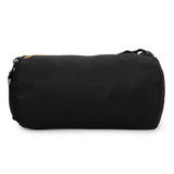 Greenlands Barrel Gym Bag with Detachable Sling Strap | Water-Resistant Duffel | Black