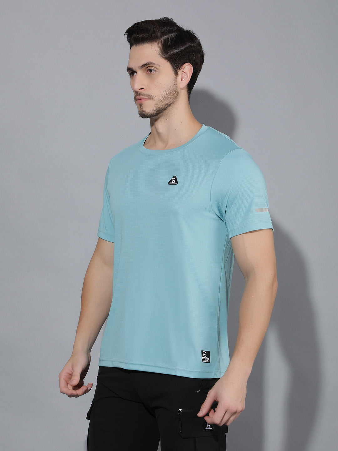 Greenlands T-Shirt HS STRIA R Sea Blue
