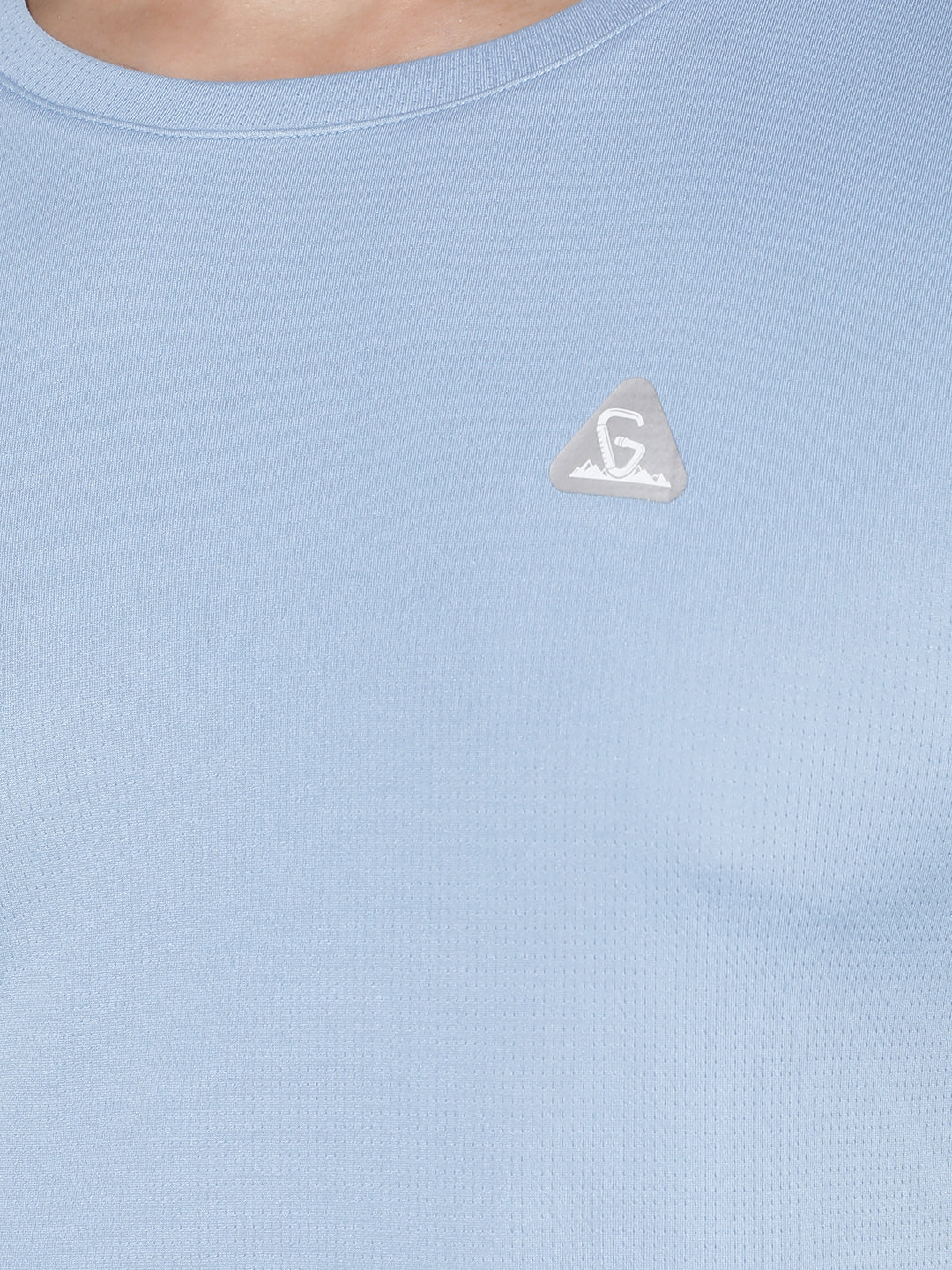 Greenlands T-Shirt HS KNIT R Sky Blue