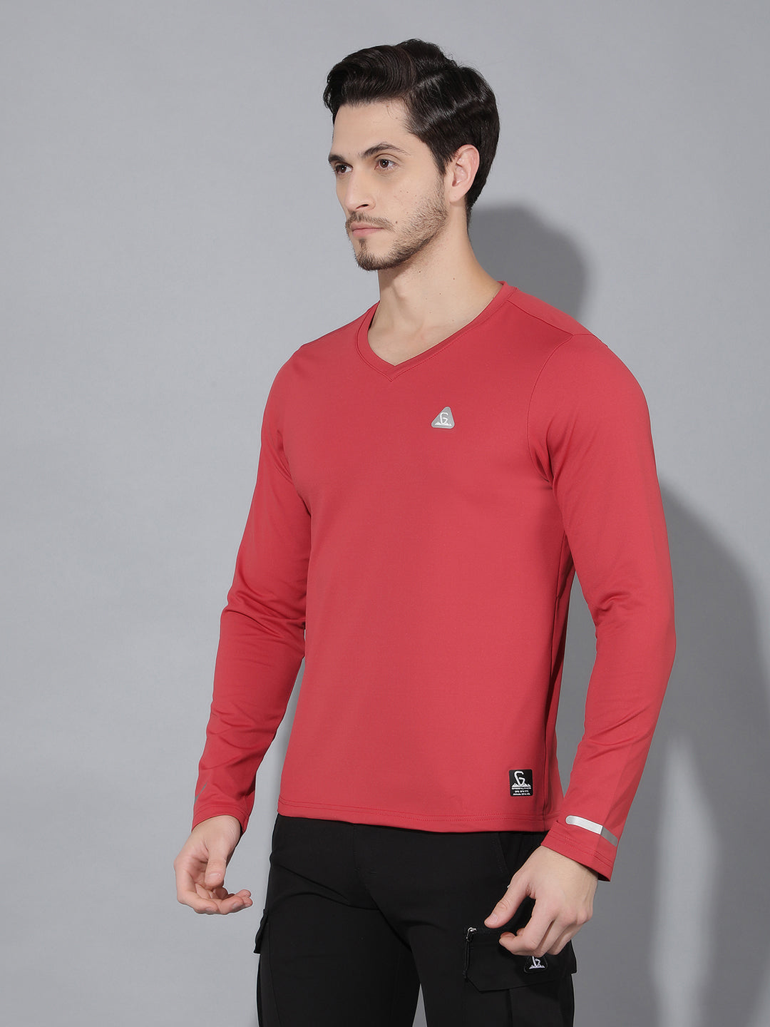 Greenlands T-Shirt FS TRISH V Maroon