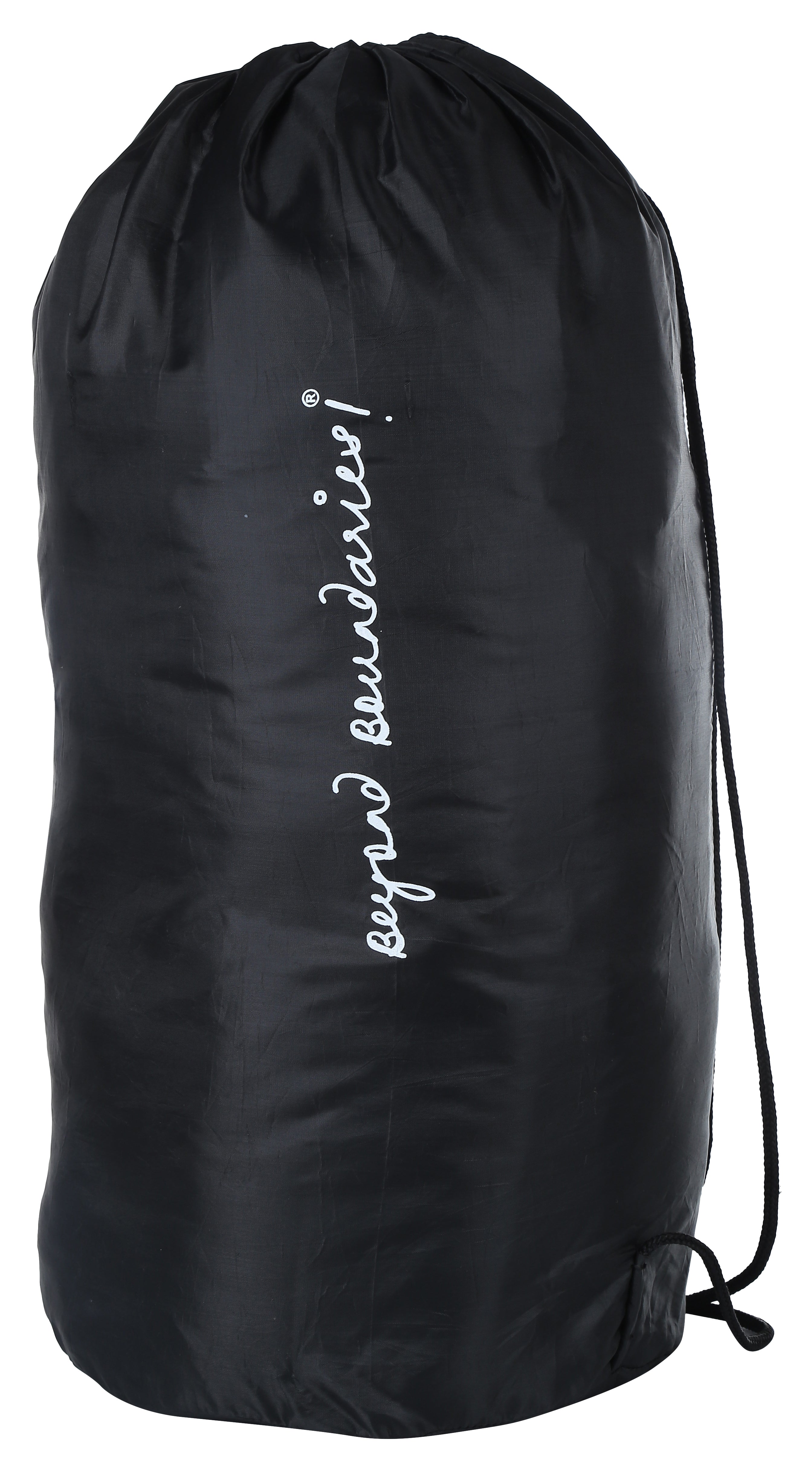 Greenlands Lightweight Roundable Backpack (Large, Black) | Versatile Travel Backpack with Dual-Purpose Drawstring Closure | Ideal for Men & Women | Perfect for Daily Use, Office, Outdoor Adventures & Hiking