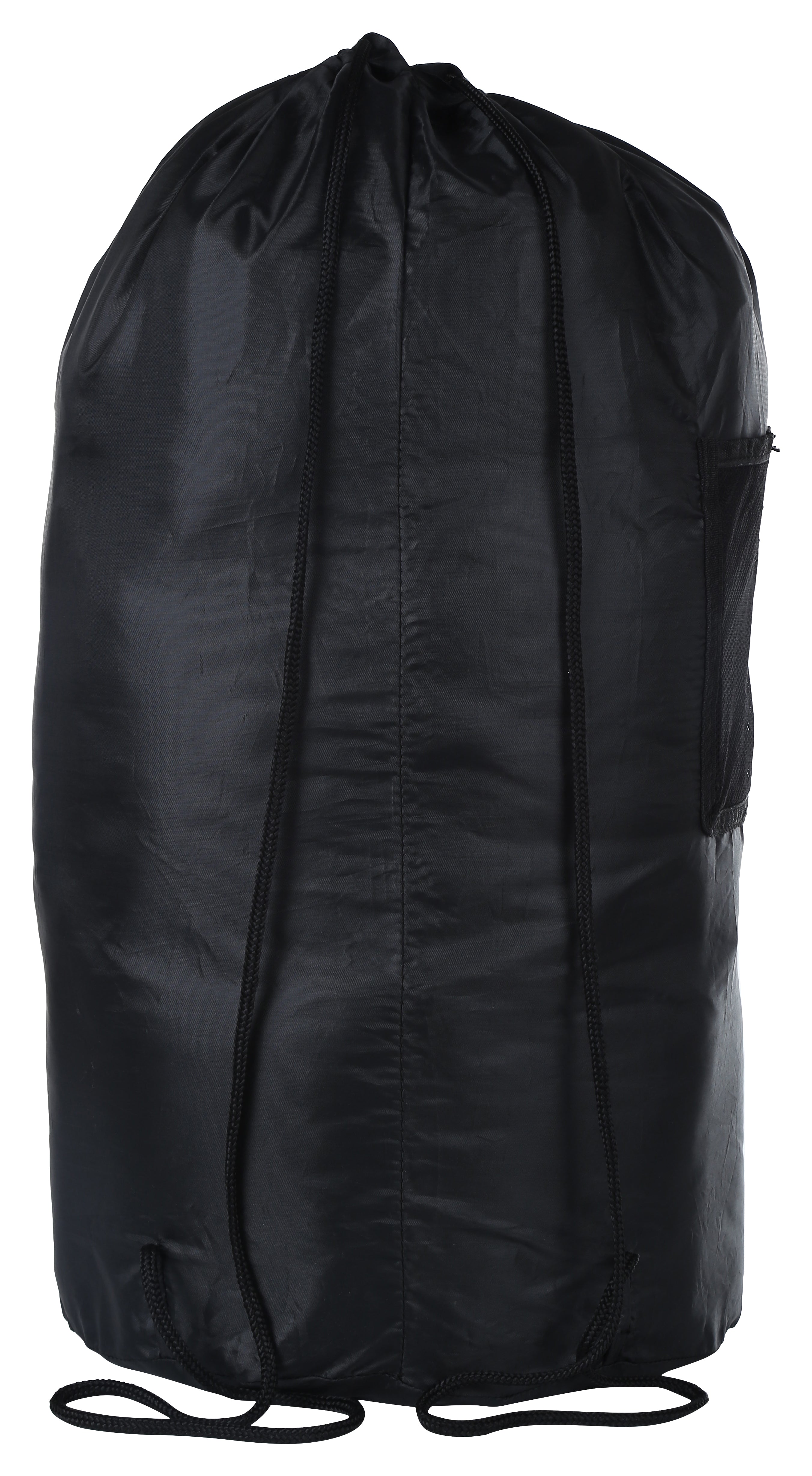 Greenlands Lightweight Roundable Backpack (Medium, Black) | Versatile Travel Backpack with Dual-Purpose Drawstring Closure | Ideal for Men & Women | Perfect for Daily Use, Office, Outdoor Adventures & Hiking