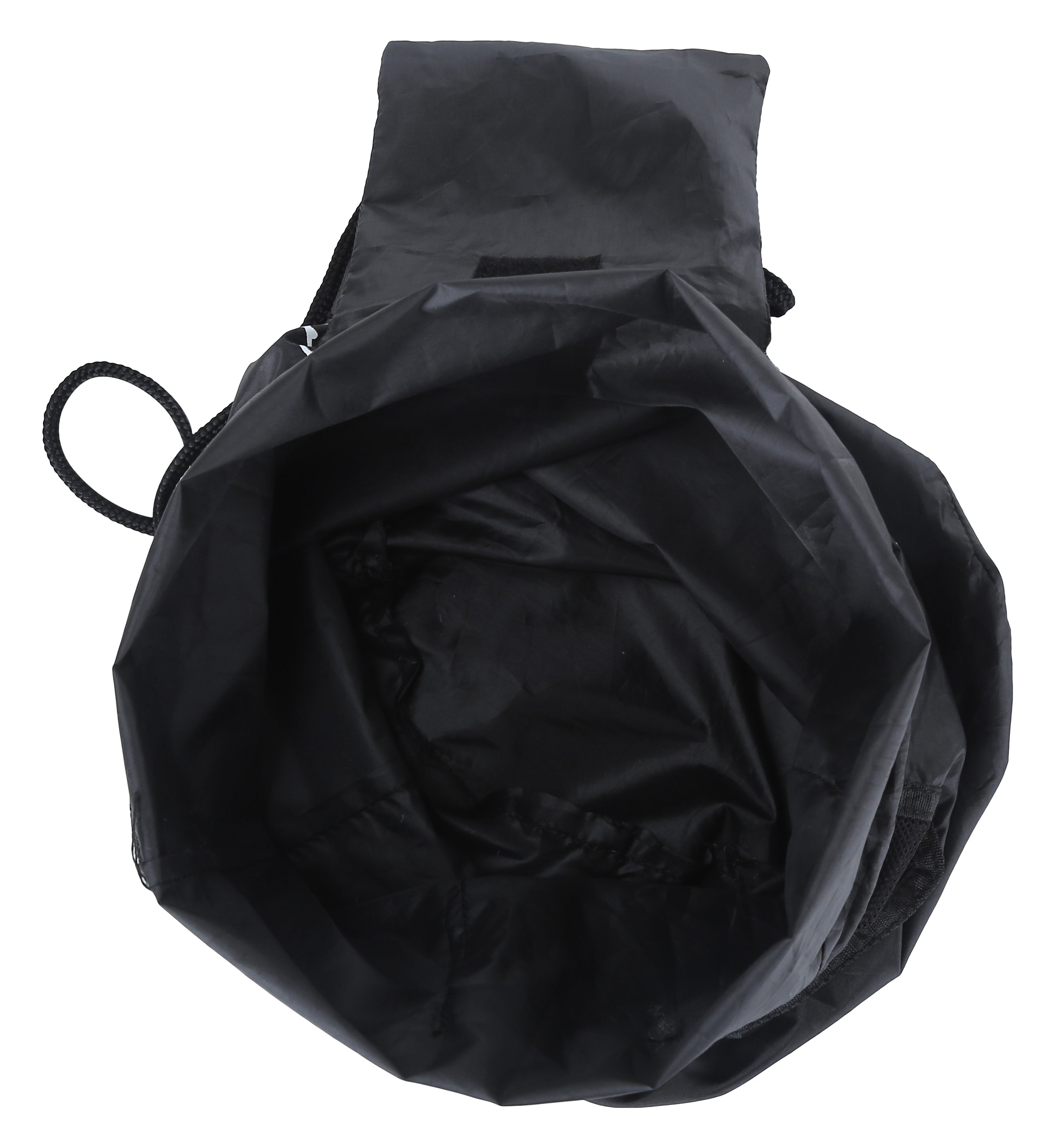 Greenlands Lightweight Roundable Backpack (Large, Black) | Versatile Travel Backpack with Dual-Purpose Drawstring Closure | Ideal for Men & Women | Perfect for Daily Use, Office, Outdoor Adventures & Hiking