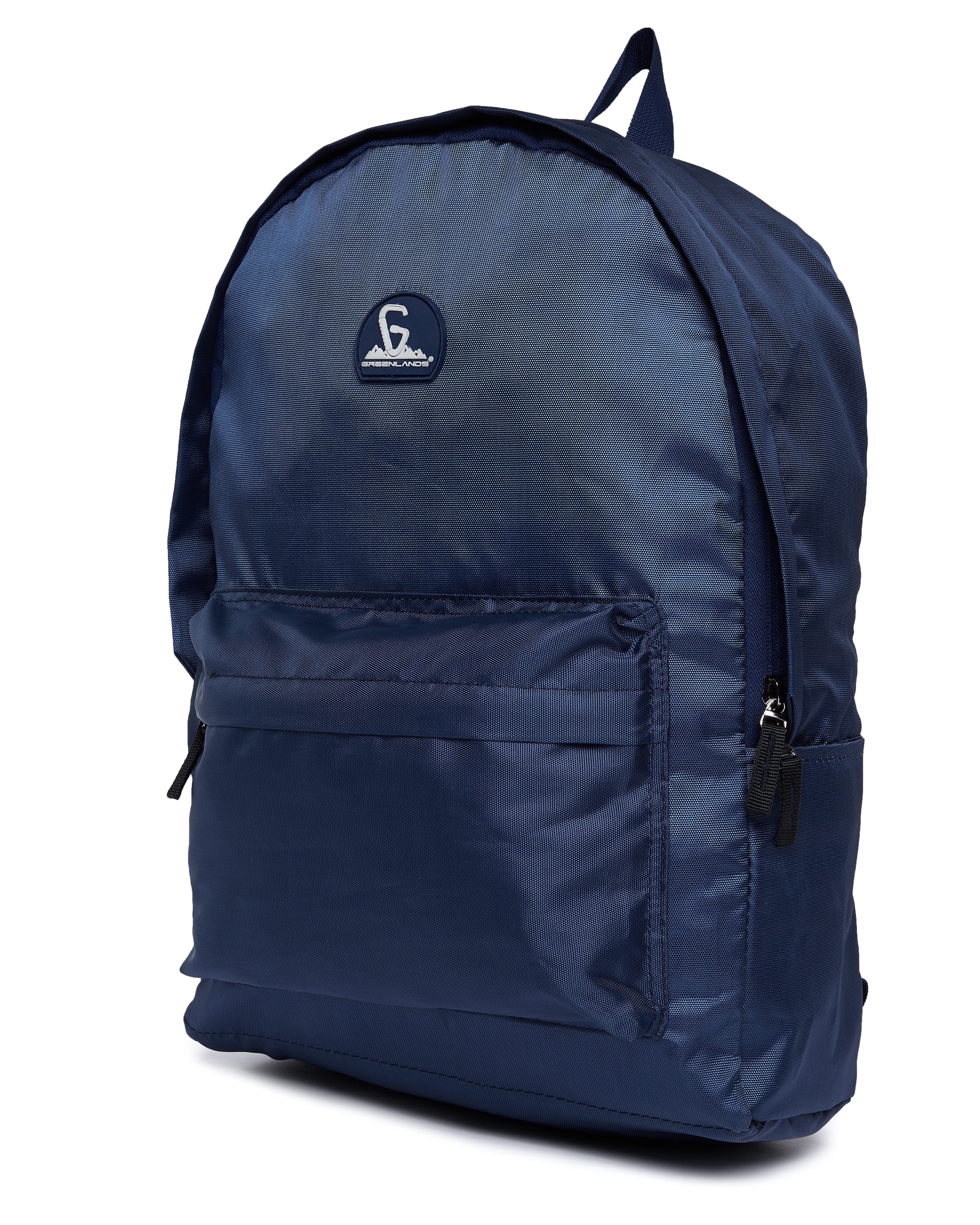 Greenlands 27L Classic Kangaroo Water-Resistant Backpack with S-Shaped Padded Shoulder Straps | Ideal for Men & Women | Perfect for Travel, School & Office (Blue)