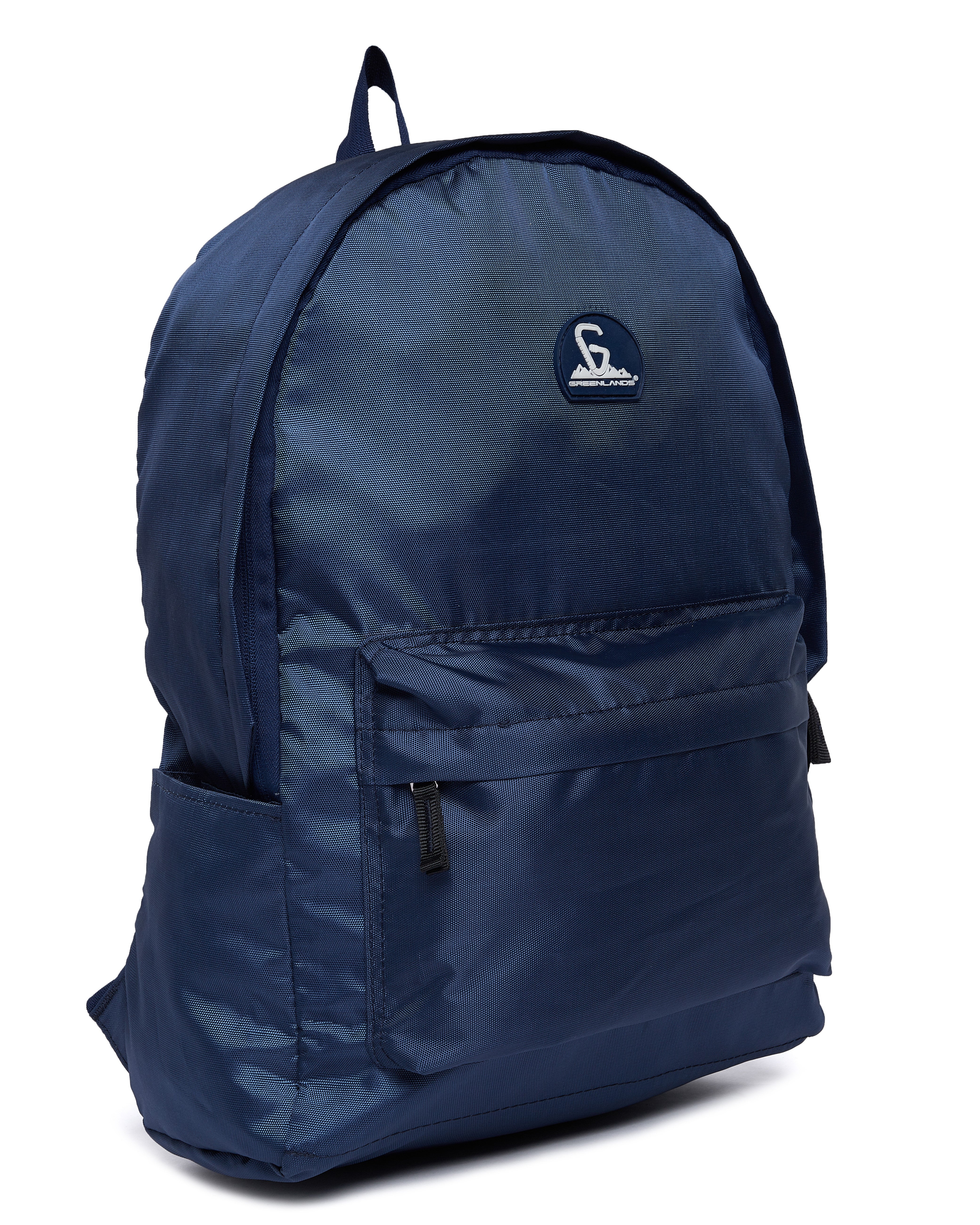 Greenlands 27L Classic Kangaroo Water-Resistant Backpack with S-Shaped Padded Shoulder Straps | Ideal for Men & Women | Perfect for Travel, School & Office (Blue)