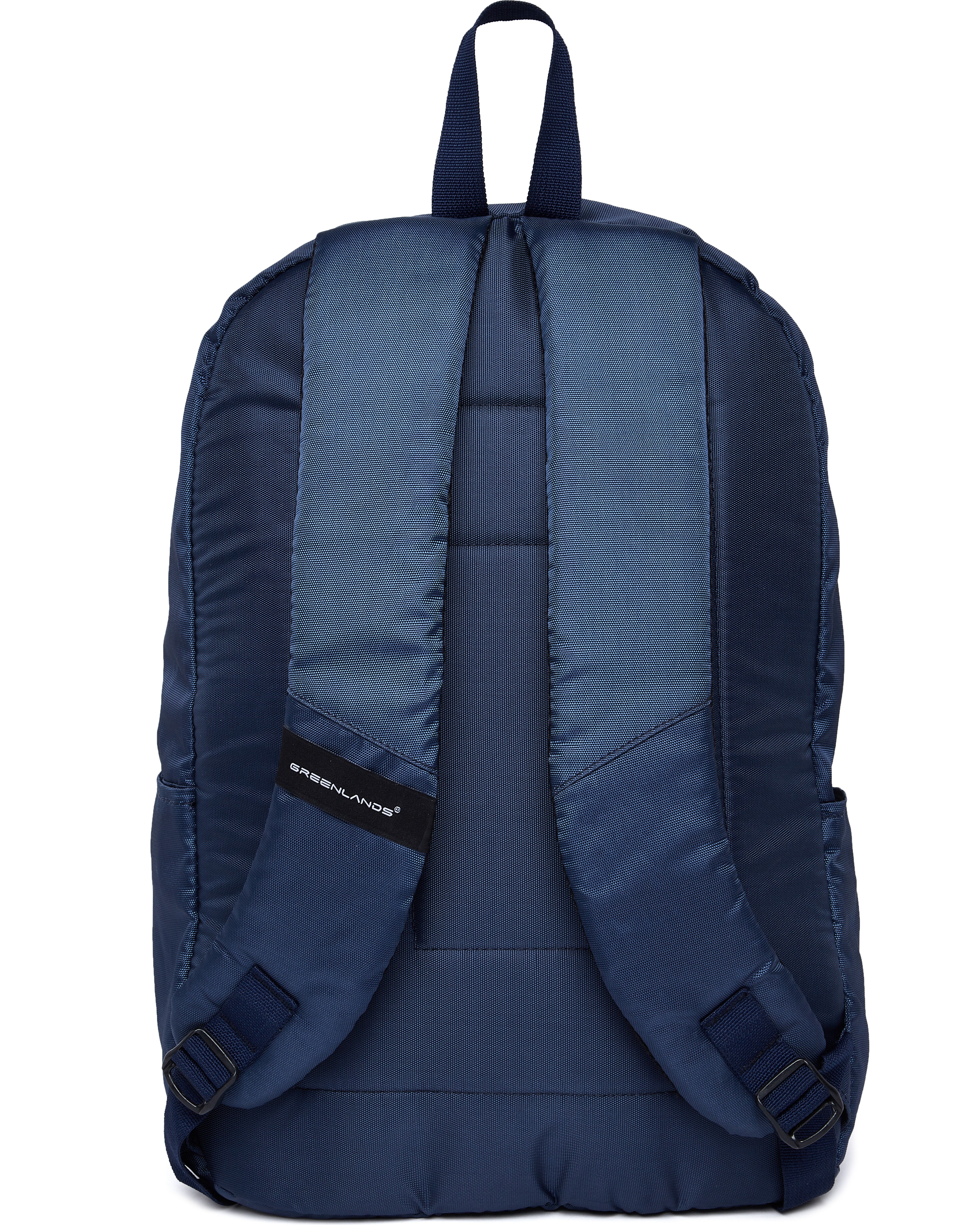 Greenlands 27L Classic Kangaroo Water-Resistant Backpack with S-Shaped Padded Shoulder Straps | Ideal for Men & Women | Perfect for Travel, School & Office (Blue)