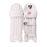 SGTest White Cricket Batting Legguard (Batting Pad)