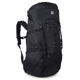 Greenlands GLOBO X 45L Rucksack| Unisex Travel Backpack for Hiking, Trekking, Camping | Spacious Top-Loading Compartment, U-Shaped Access, Rain Cover, Bungee Cord, Padded Straps and Waist Belt