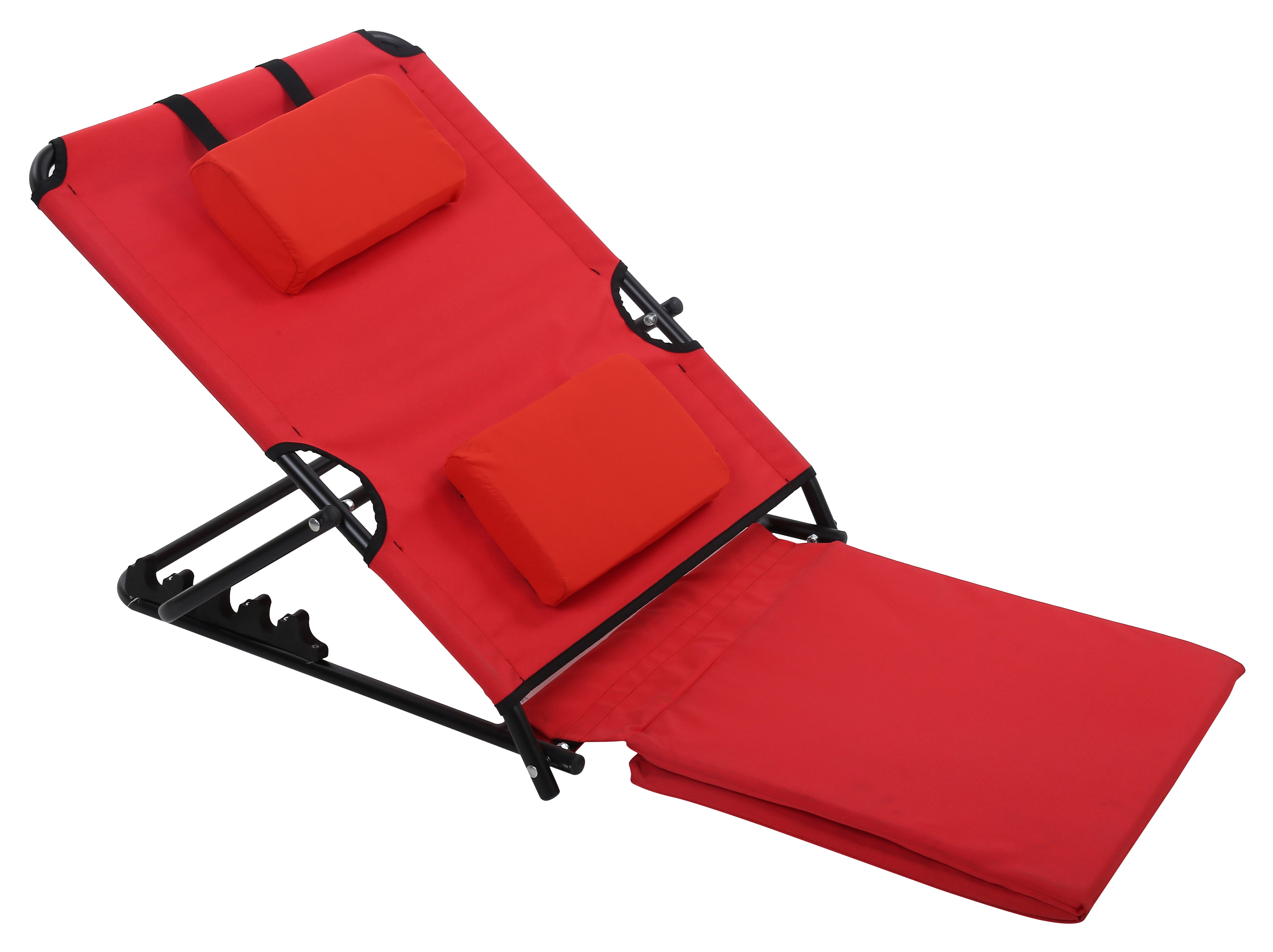 Greenlands Adjustable Foldable Recliner Camping Bed | Portable Outdoor Sleeping Cot for Camping, Trekking & Outing