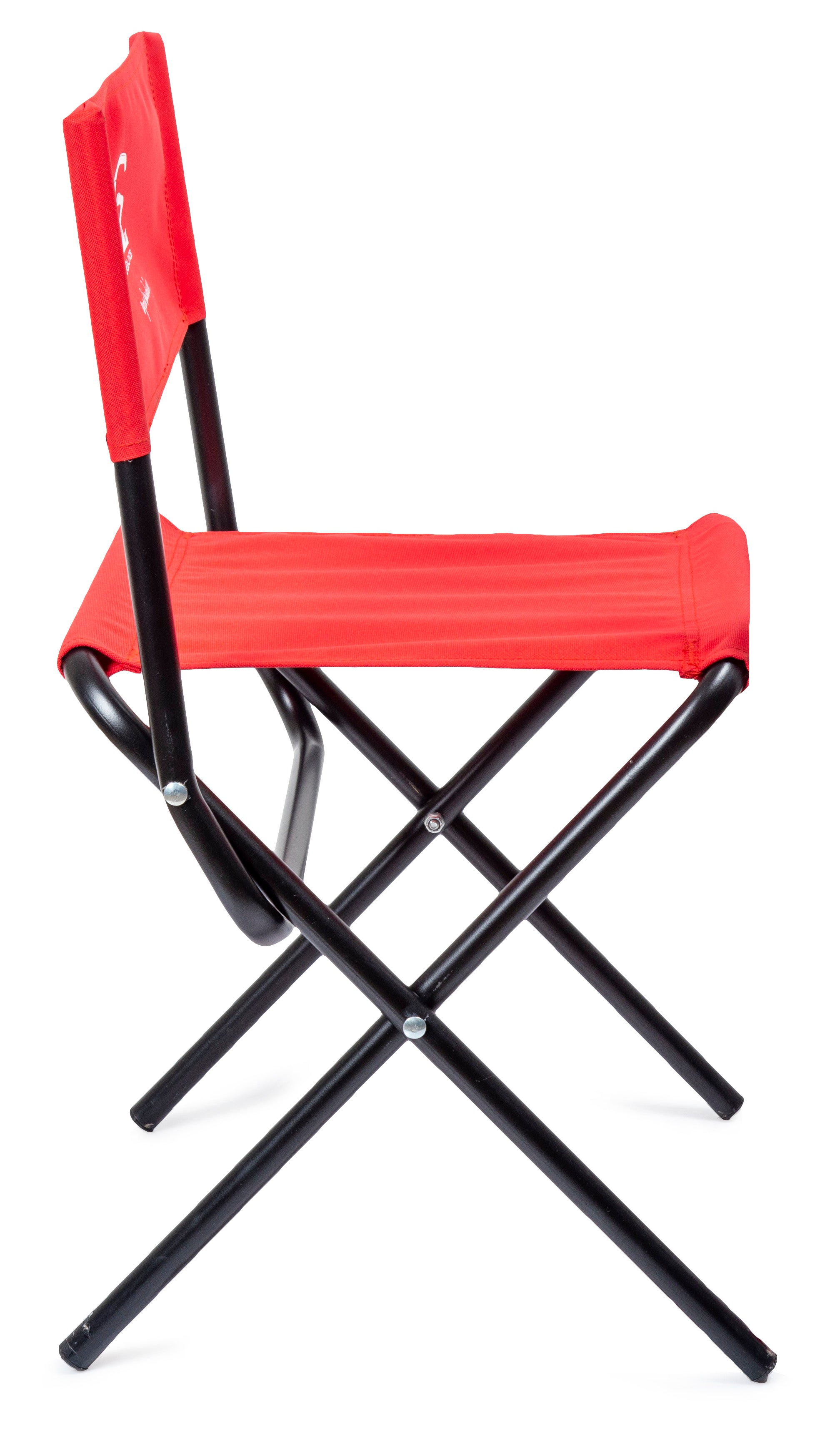 Greenlands Foldable Camping Chair – Mild Steel, Red | Portable Outdoor Folding Chair for Camping & Travel