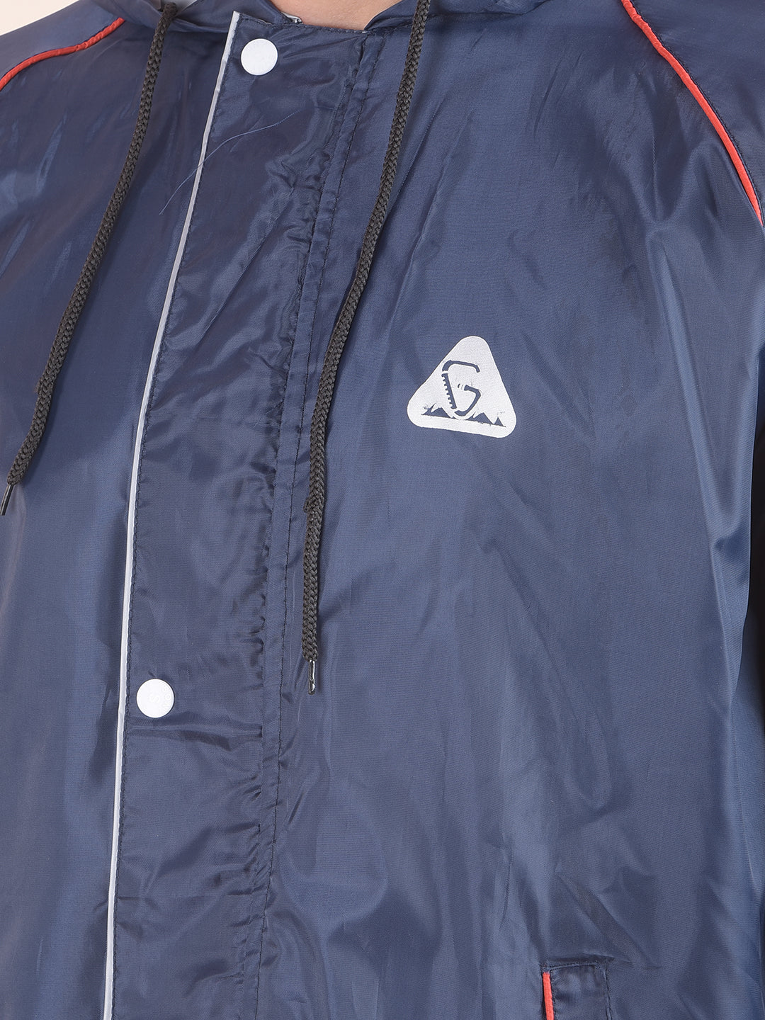 Greenlands Waterproof Rain Suit for Men & Women | Hooded Rain Jacket & Trouser Set | Reversible | Navy
