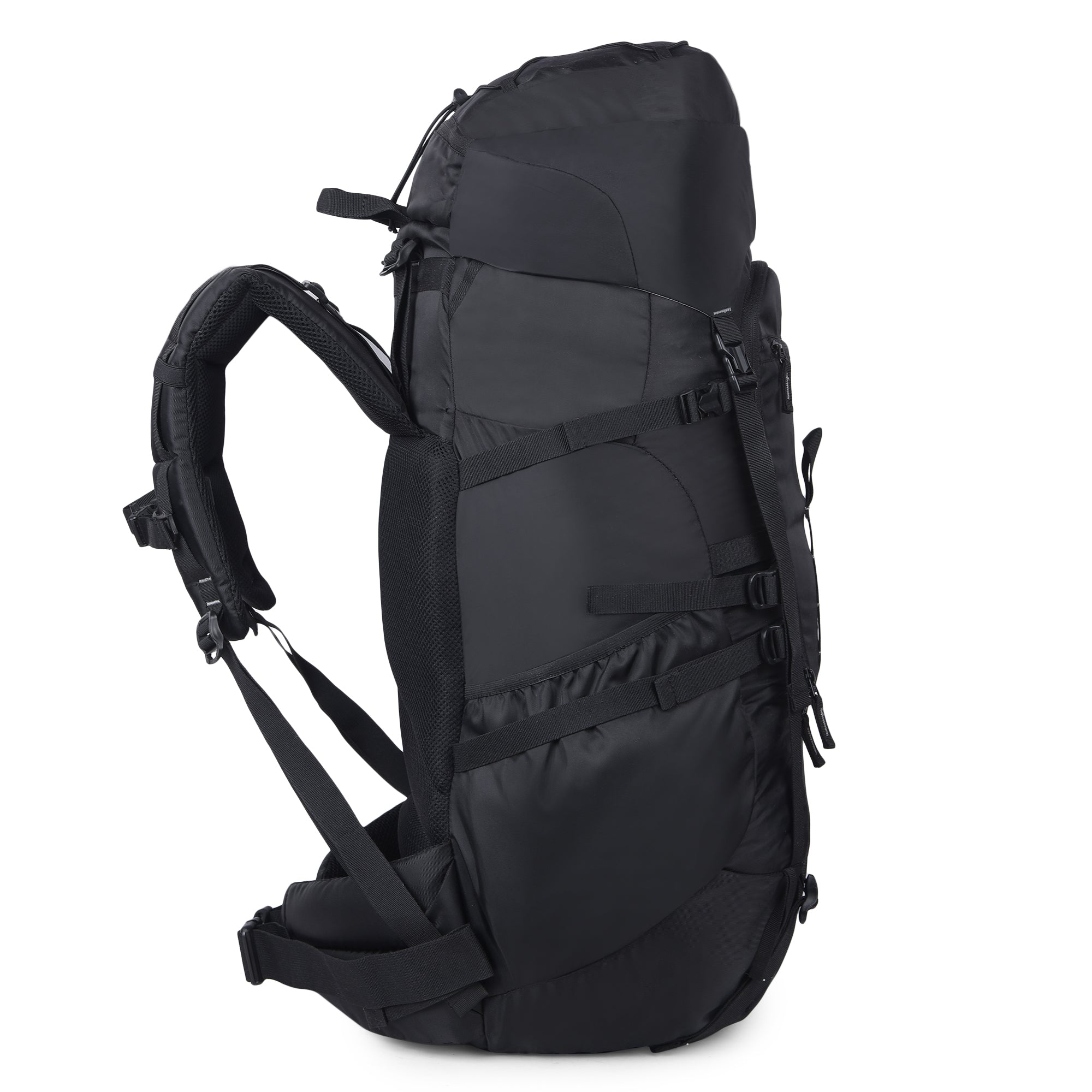 Greenlands GLOBO X 45L Rucksack| Unisex Travel Backpack for Hiking, Trekking, Camping | Spacious Top-Loading Compartment, U-Shaped Access, Rain Cover, Bungee Cord, Padded Straps and Waist Belt