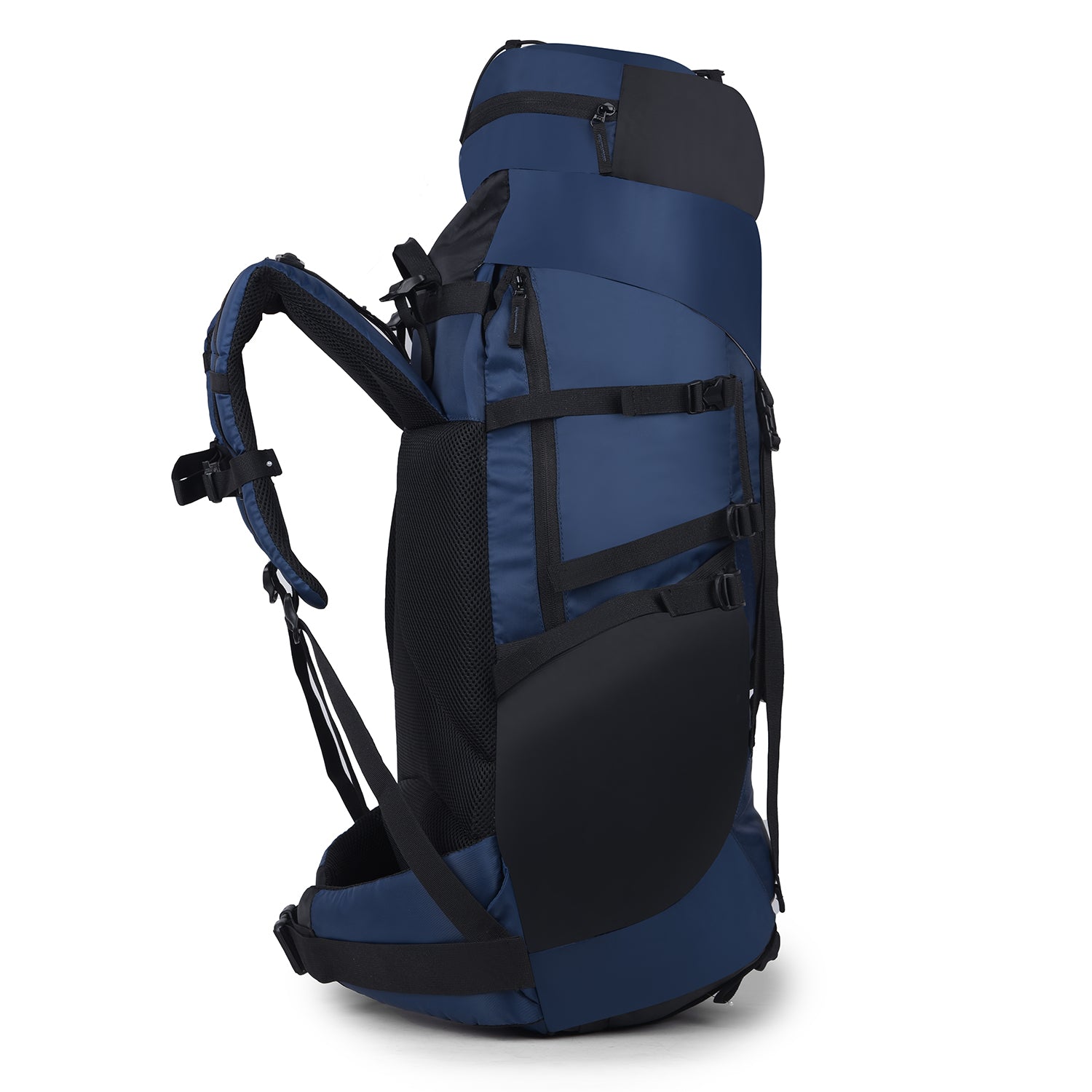 Greenlands Rucksack AXIDO X 50L — Adventure Travel Backpack Padded Back Support, U-Shaped Compartment, Hood Pocket, Ergonomic Padded Support, Bungee Cord and Safety Whistle