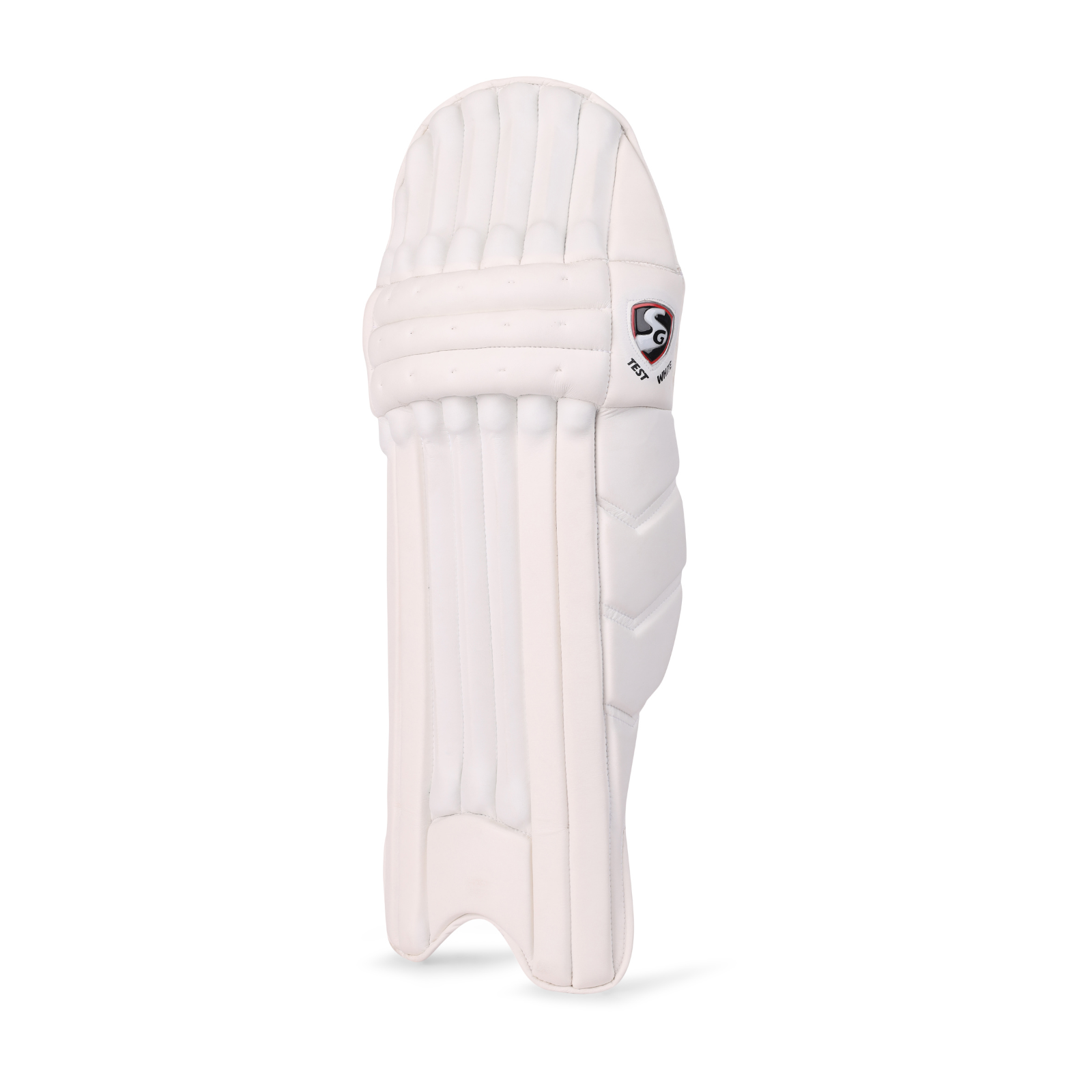 SGTest White Cricket Batting Legguard (Batting Pad)