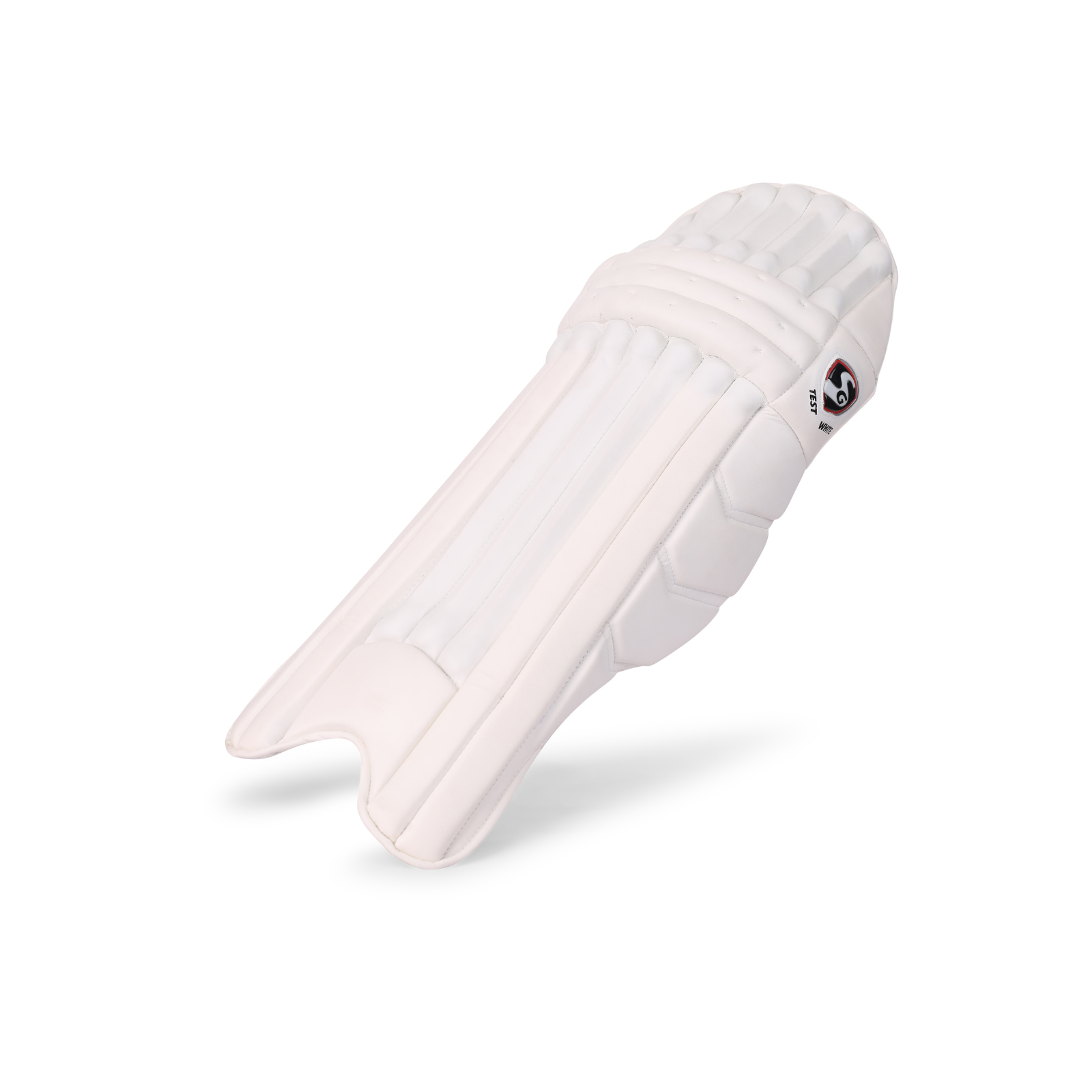 SGTest White Cricket Batting Legguard (Batting Pad)