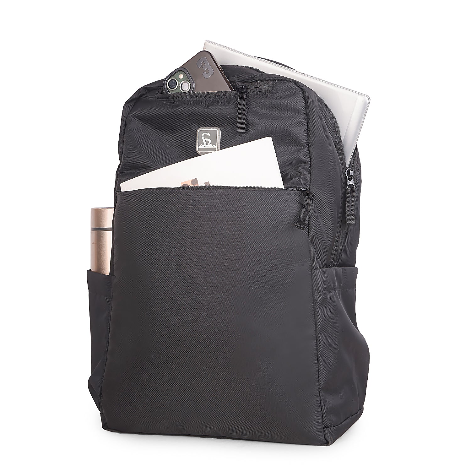 GREENLANDS 28L Martian 1.0 Laptop Backpack | External Bottle Holder | Unisex |Perfect -Travel, Office, School & Hiking