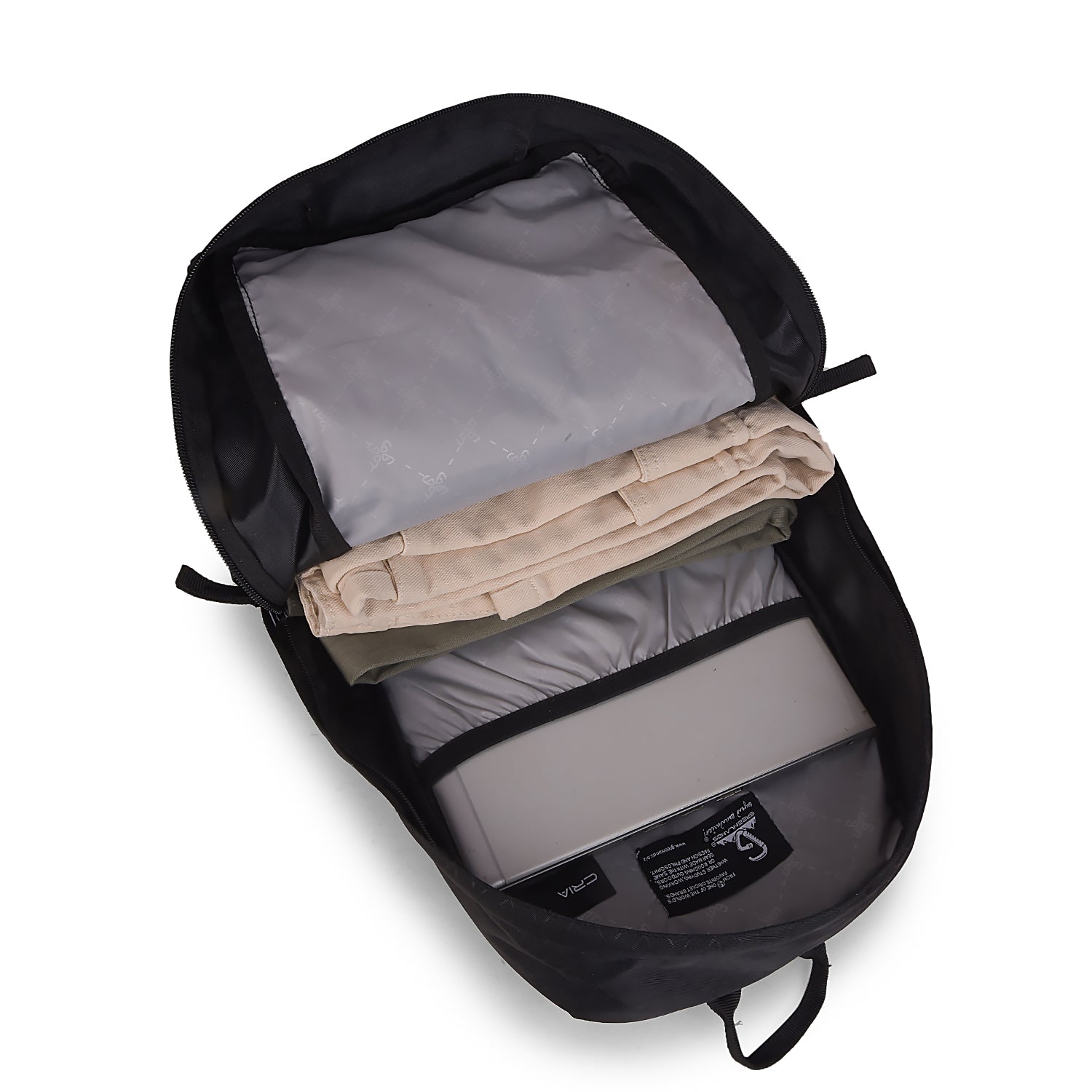 Greenlands CRIA 20L CAMPUS Backpack | Lightweight Unisex Day Pack for Travel, Hiking and Daily Use | 1 Main Compartment, 2 Easy-Access Pockets, Padded Straps and Cushioned Back