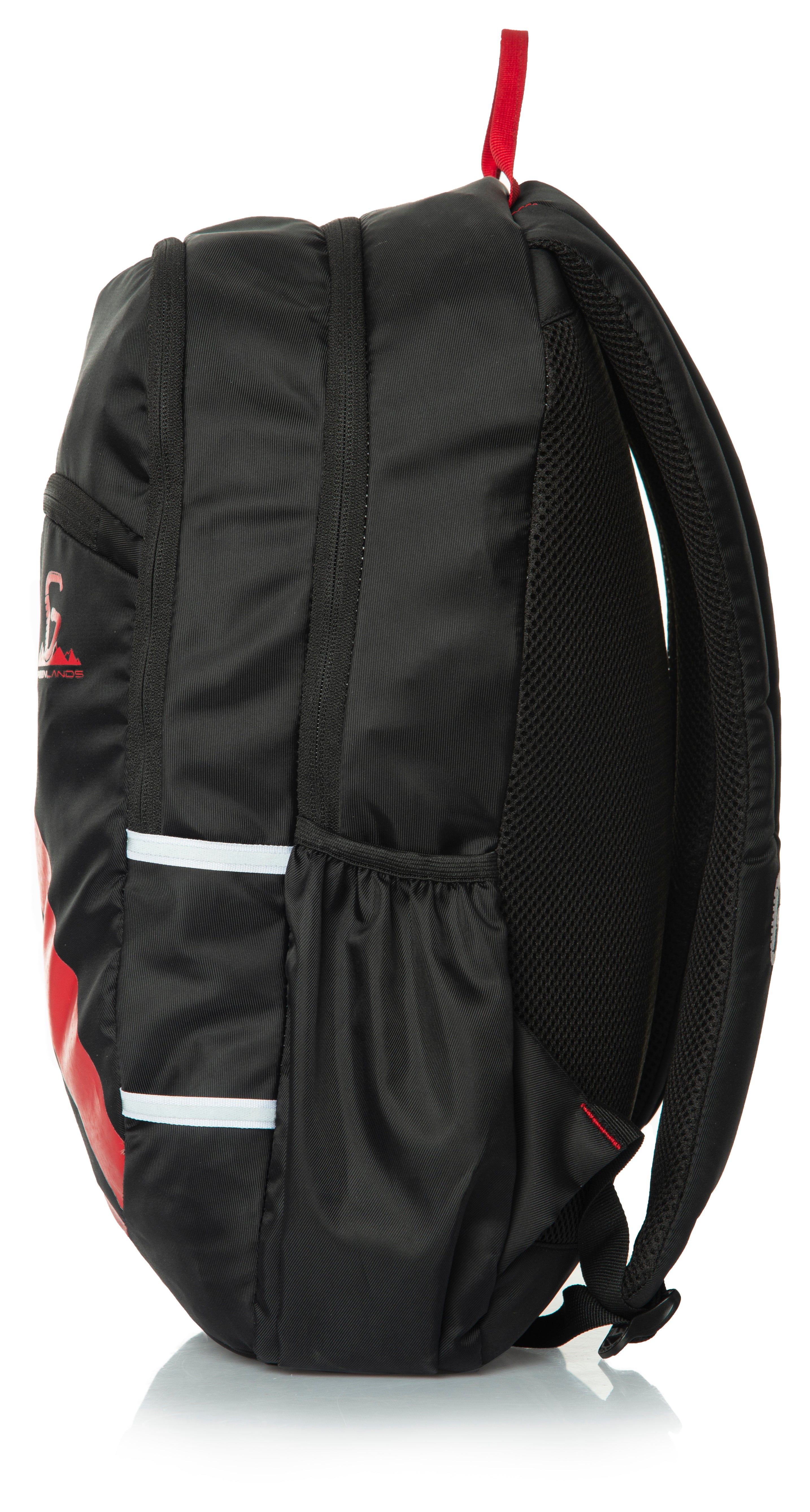 Greenlands Inferno Campus Backpack – Black | Spacious College & School Bag with Laptop Compartment