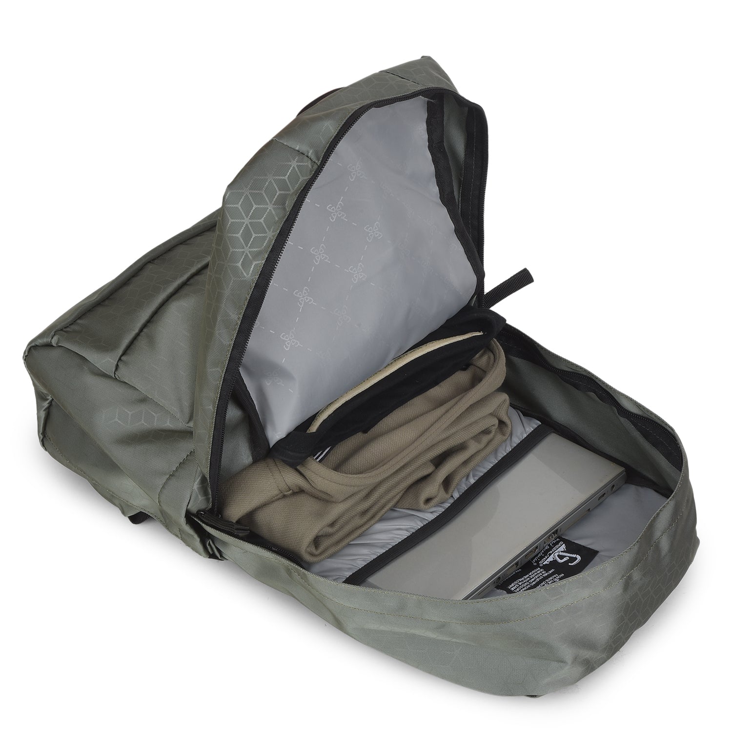 Greenlands CRIA 20L CAMPUS Backpack | Lightweight Unisex Day Pack for Travel, Hiking and Daily Use | 1 Main Compartment, 2 Easy-Access Pockets, Padded Straps and Cushioned Back