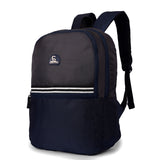 Greenlands 29L Stria Lightweight Backpack (Grey/Navy) | S-Curved Shoulder Straps & Spacious Compartment | Ideal for Men & Women | Perfect for Travel, School & Office