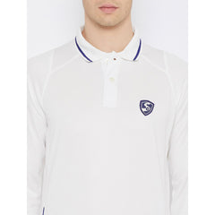 SG Test Full Sleeve Cricket Shirt Whites