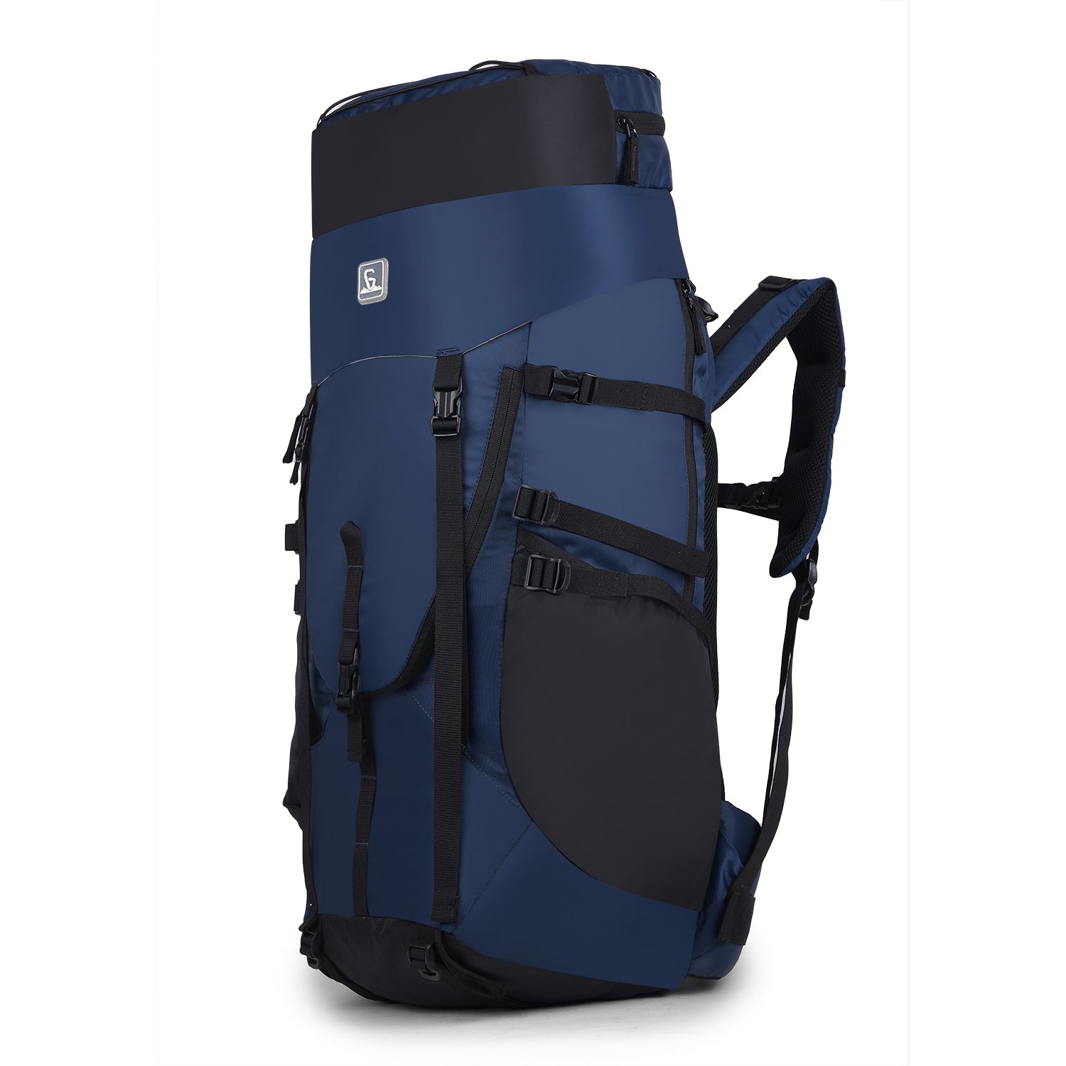 Greenlands Rucksack AXIDO X 50L — Adventure Travel Backpack Padded Back Support, U-Shaped Compartment, Hood Pocket, Ergonomic Padded Support, Bungee Cord and Safety Whistle