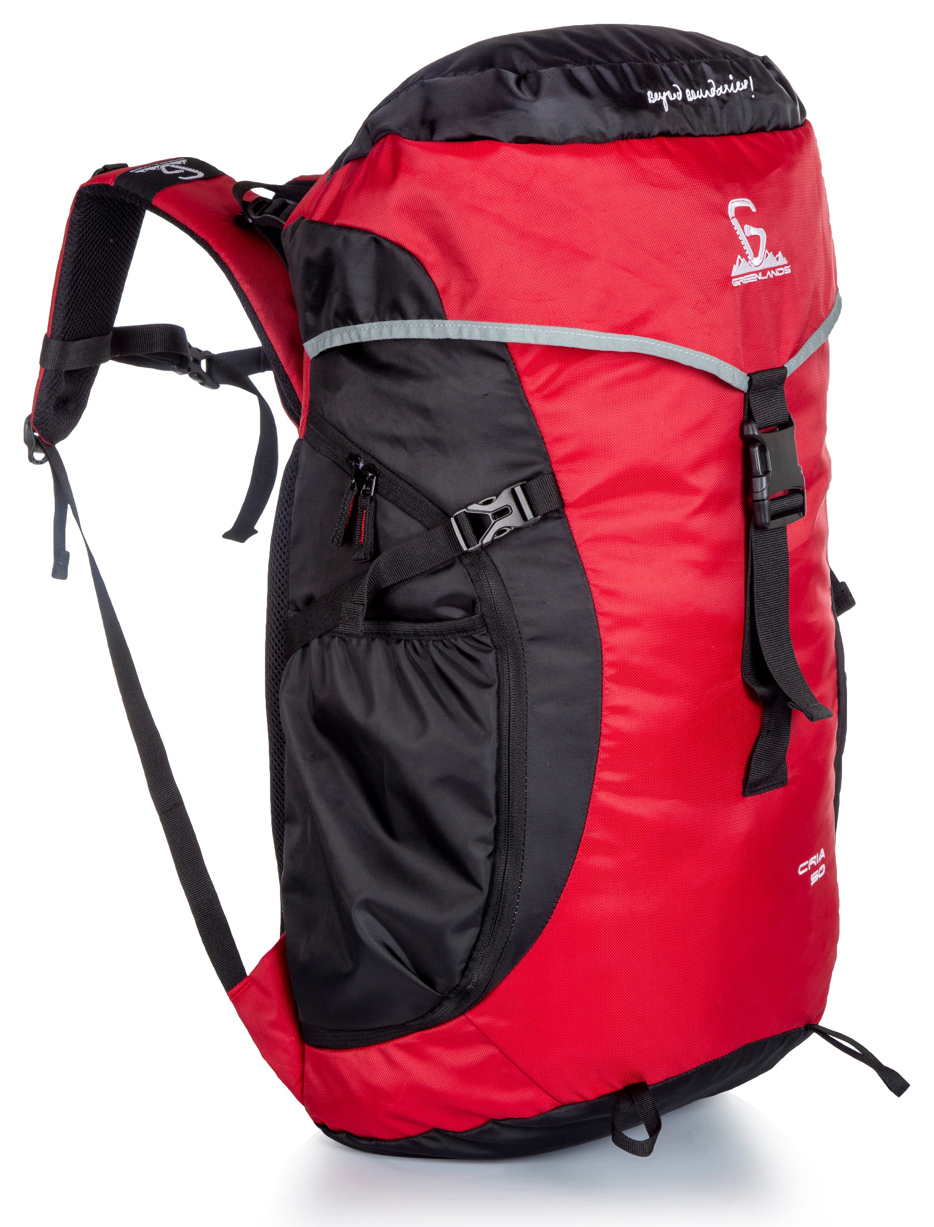 Greenlands CRIA X 50L Rucksack | Large Capacity Trekking & Hiking Backpack with Rain Cover for Adventures
